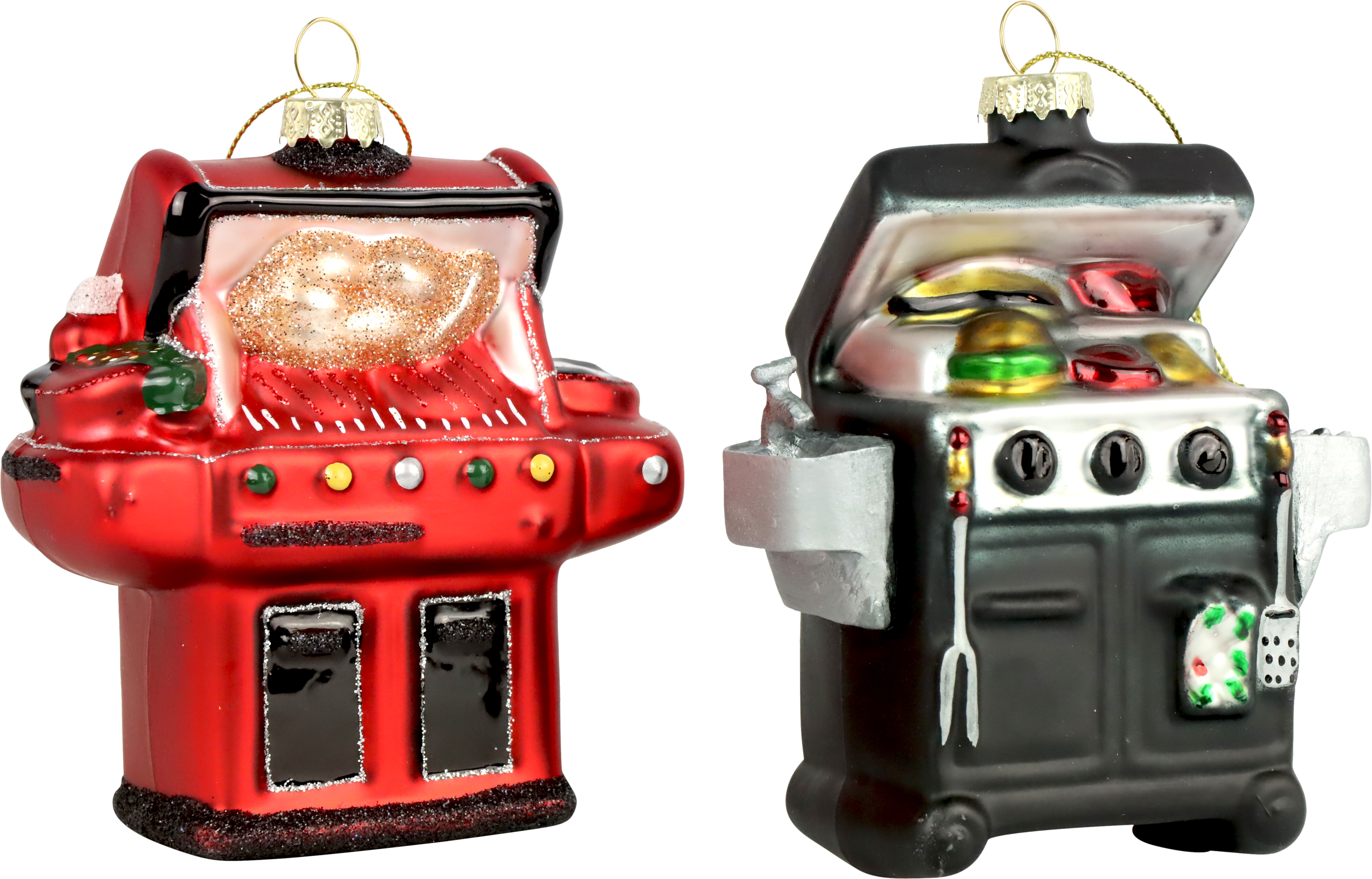 1031 GIOIELLI VETRO BARBECUE  2PZ