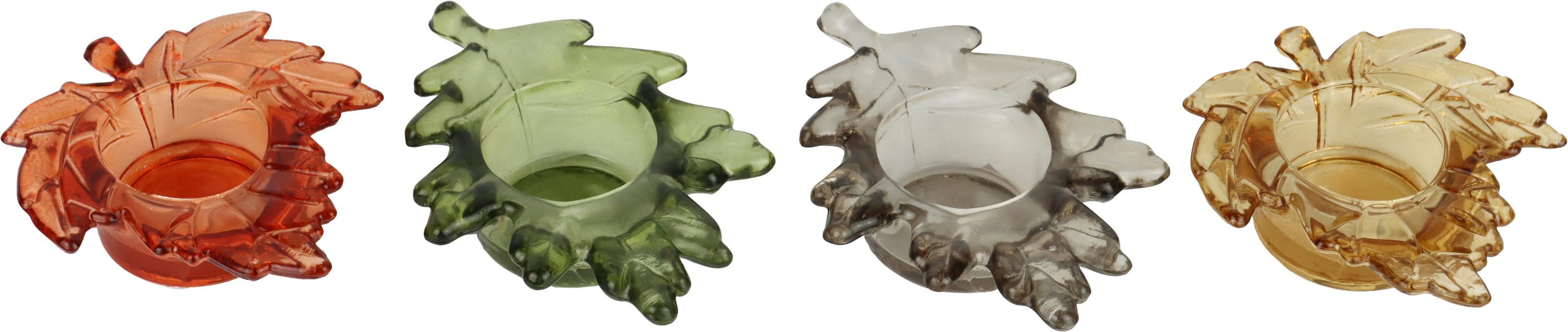 1037 TEELICHTHALTER LEAVELIGHT  S/4