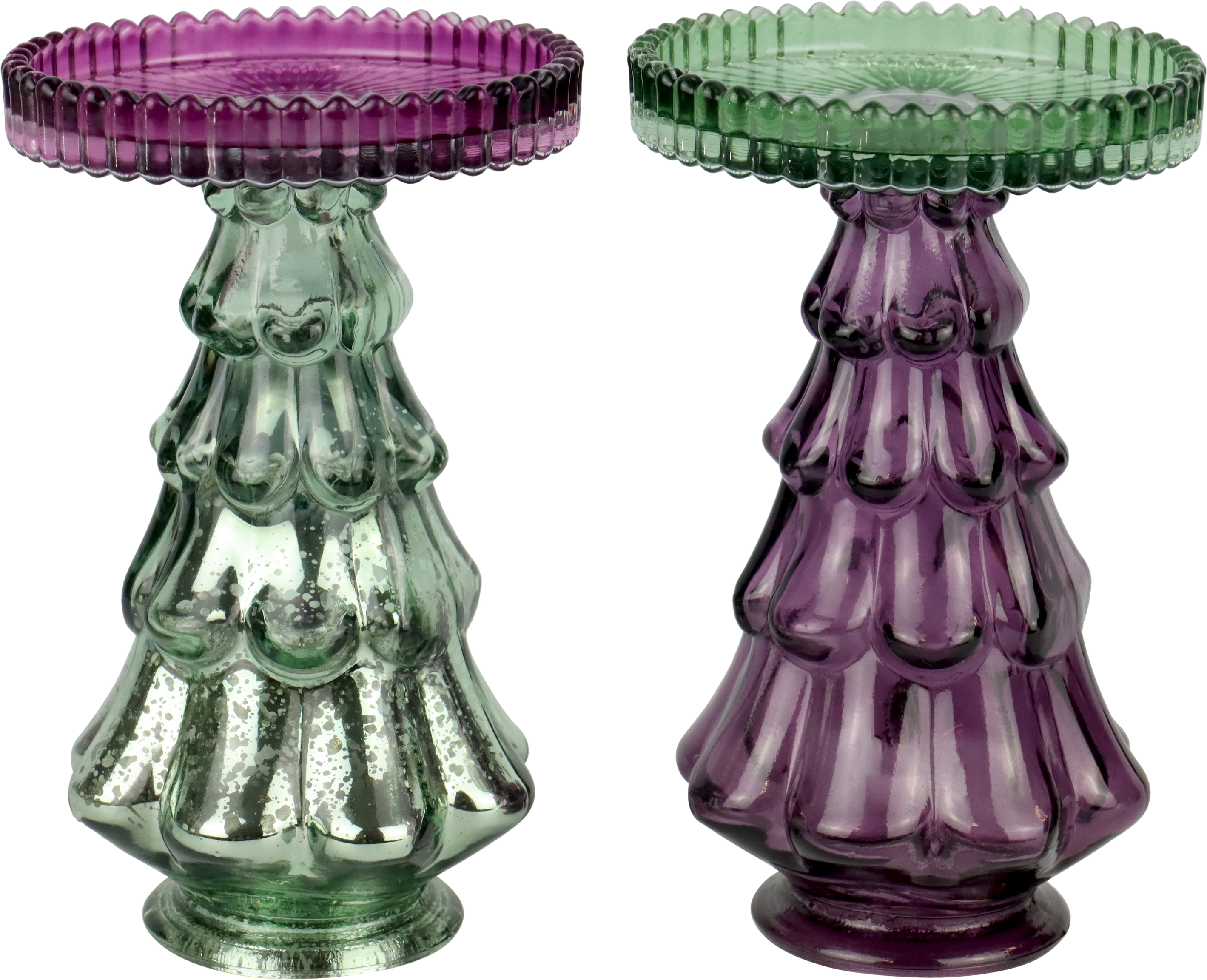 1038 LUMINAIRE TWINKLE TREE  S/2