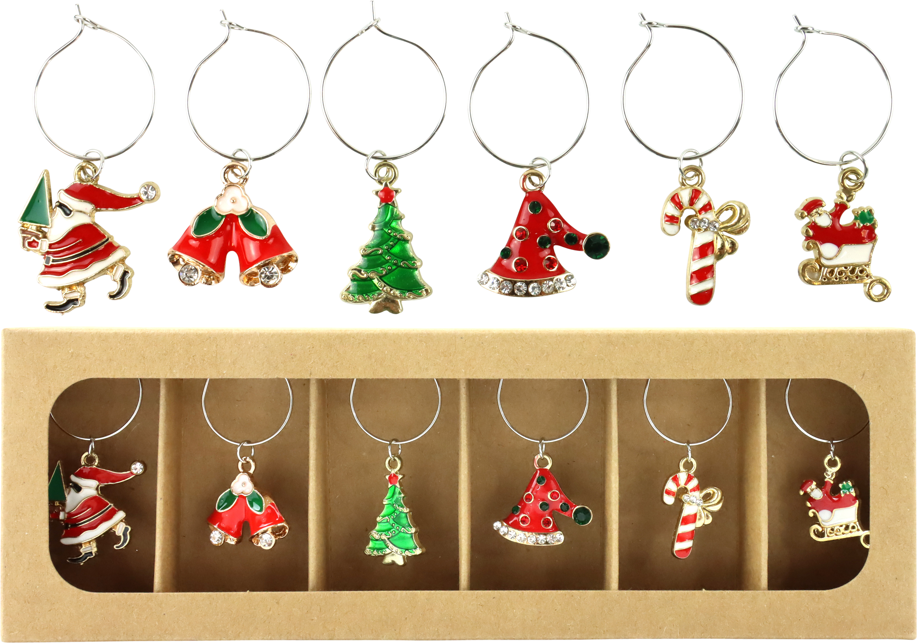 1260 GLASSMARKER XMAS PARTY  S/6