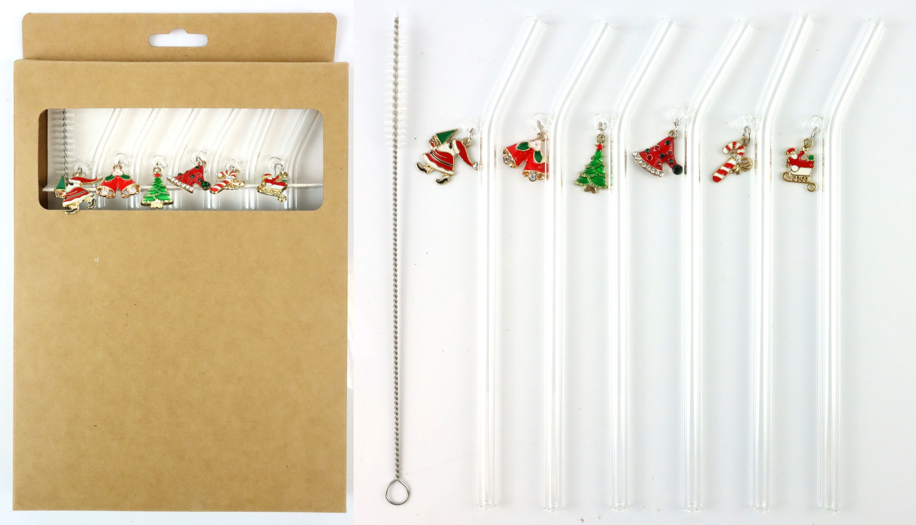 1261 PAILLES EN VERRE XMAS PARTY  6P