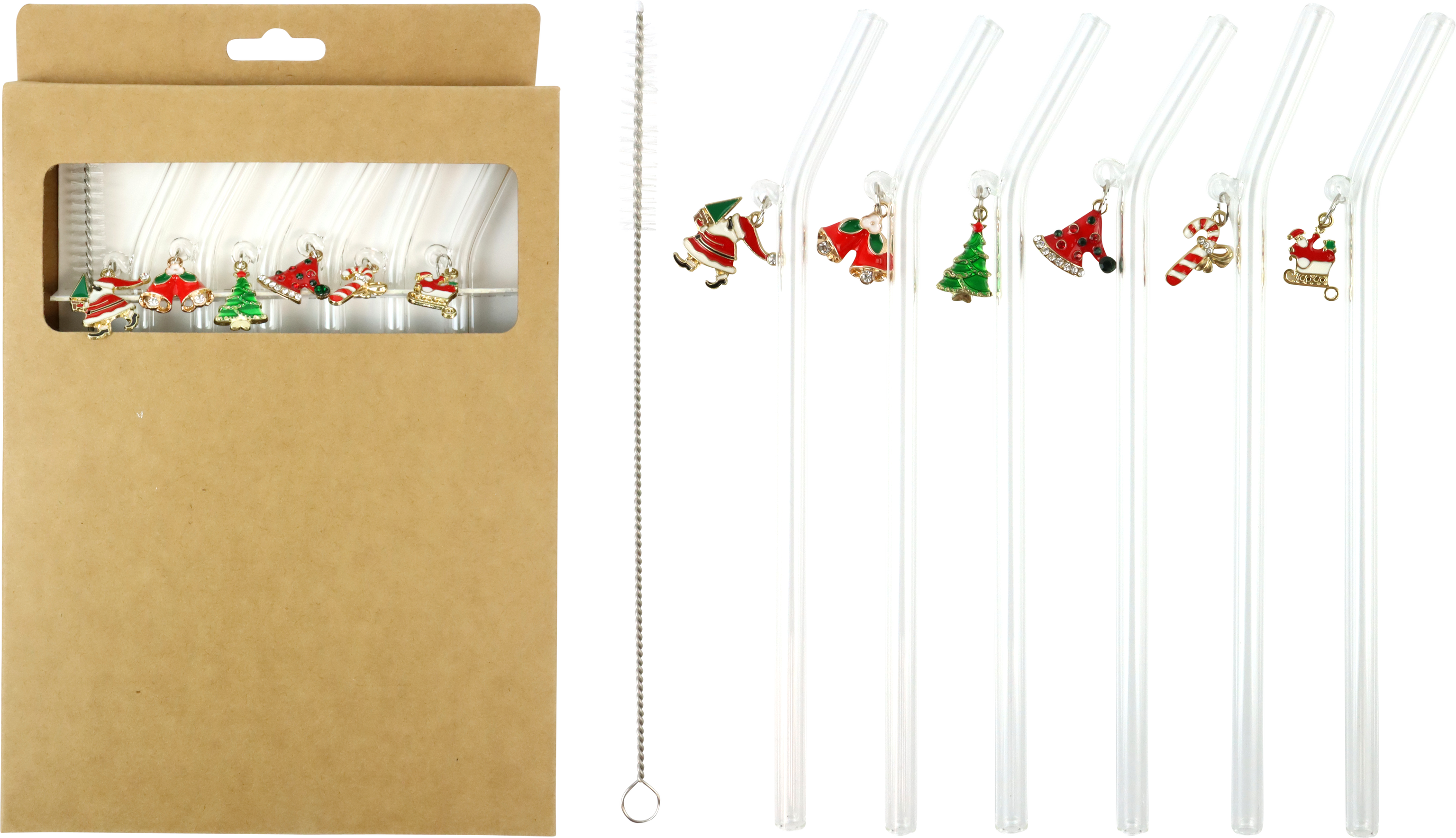 1261 GLASSTRAWS XMAS PARTY  S/6