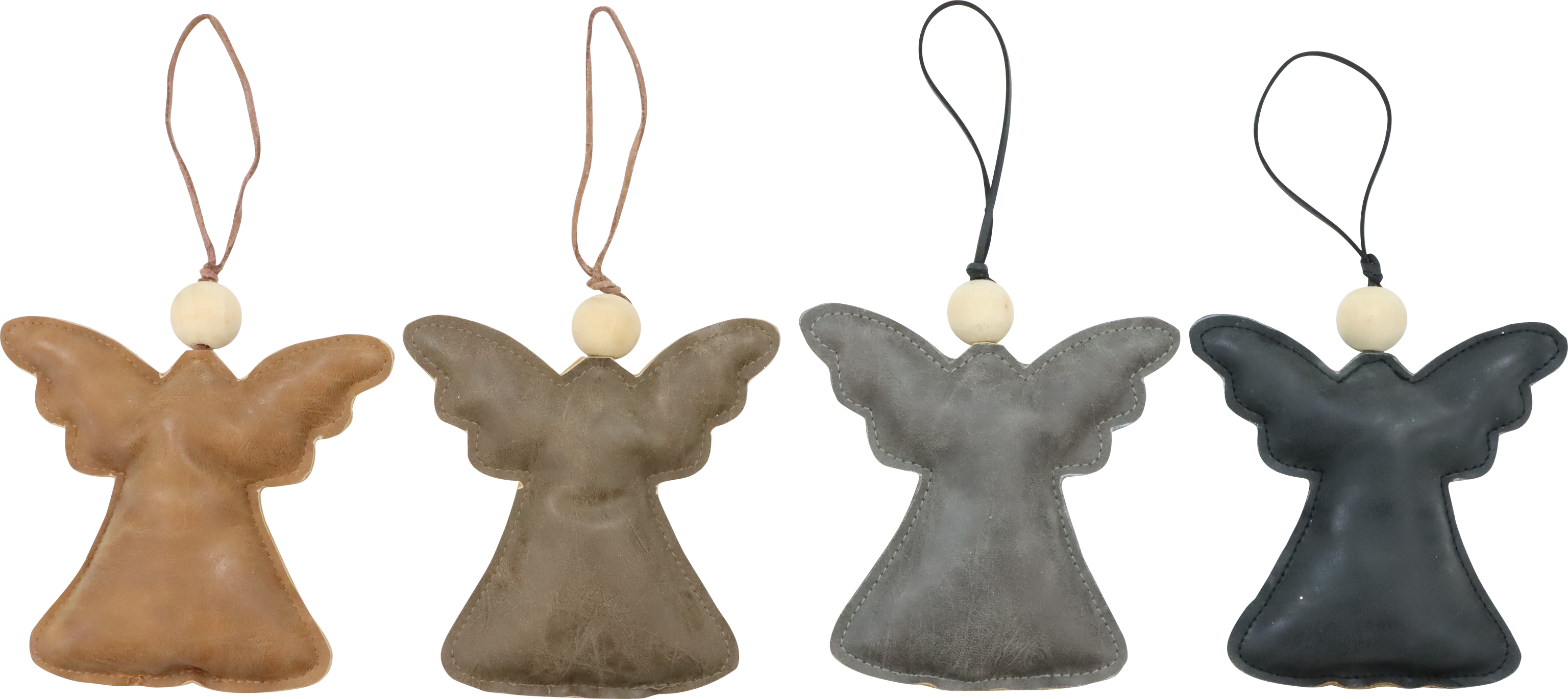 1348 LEATHER HANGERS ENGEL  S/4