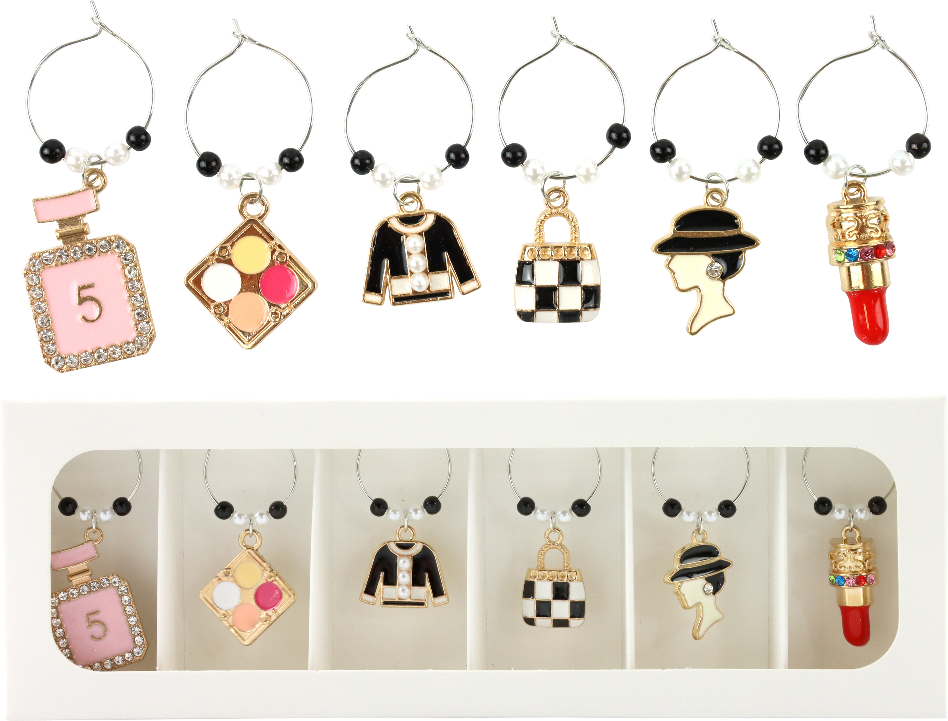 1561 MARCADORESDECRISTAL LIP&LUSH   S/6