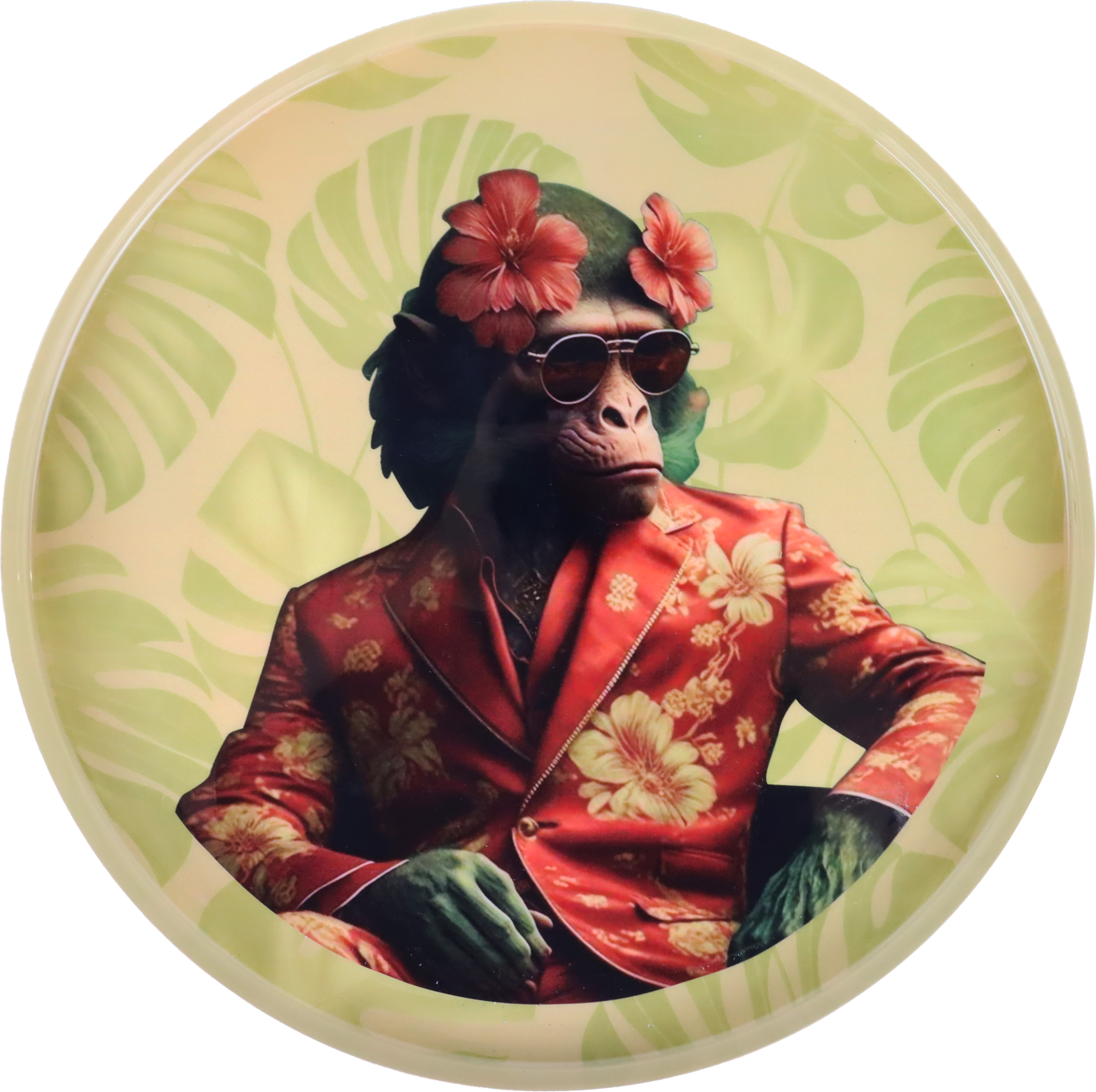 1667 VASSOIO BOHEMIAN MONKEY