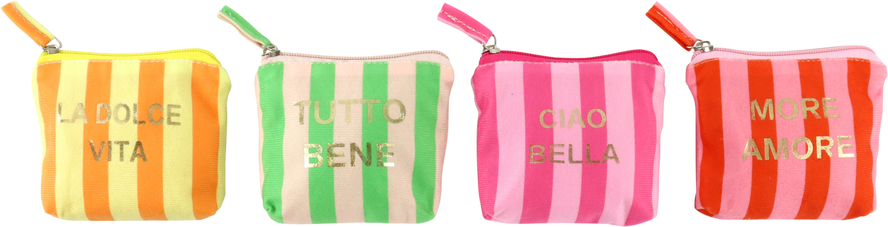 1669 POCHETTE BELLISSIMA STRIPES  4P