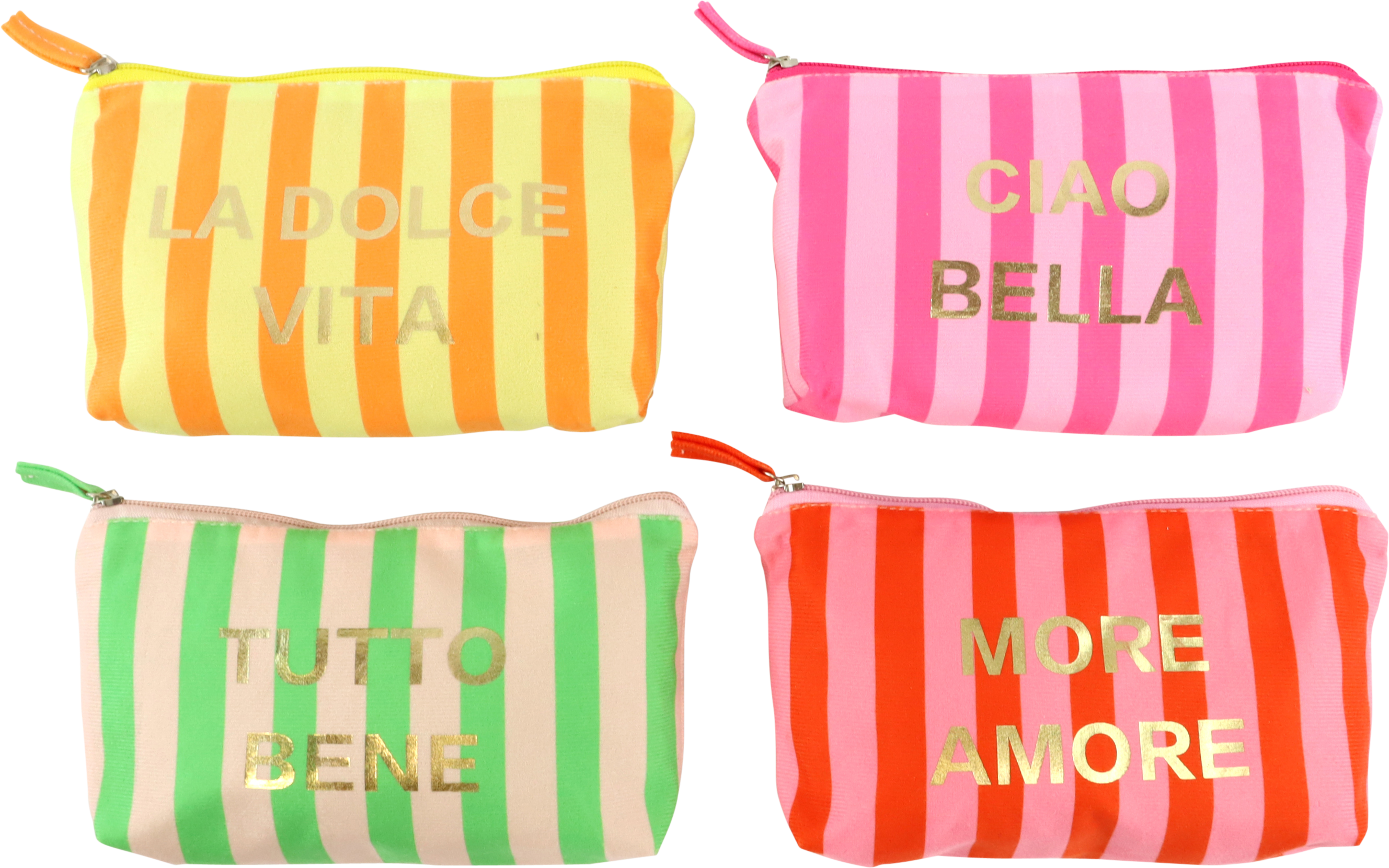 1672 POCHETTE BELLISSIMA STRIPES  4P