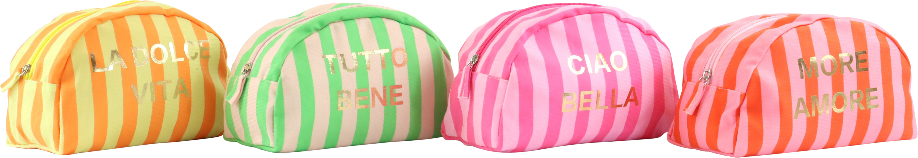 1687 POCHETTE BELLISSIMA STRIPES  4P