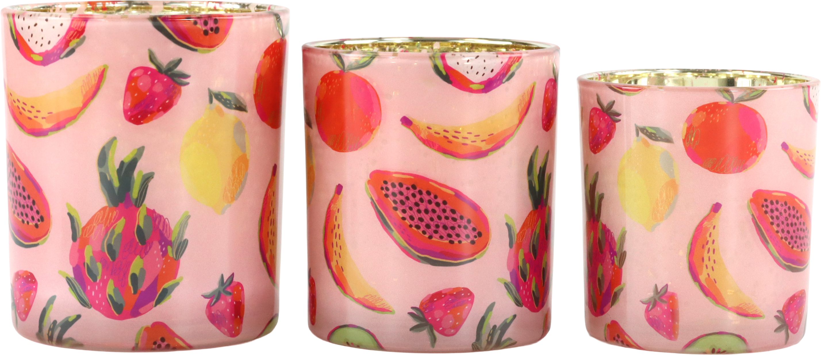 2184 PHOTOPHORES FRUIT PARTY  3P