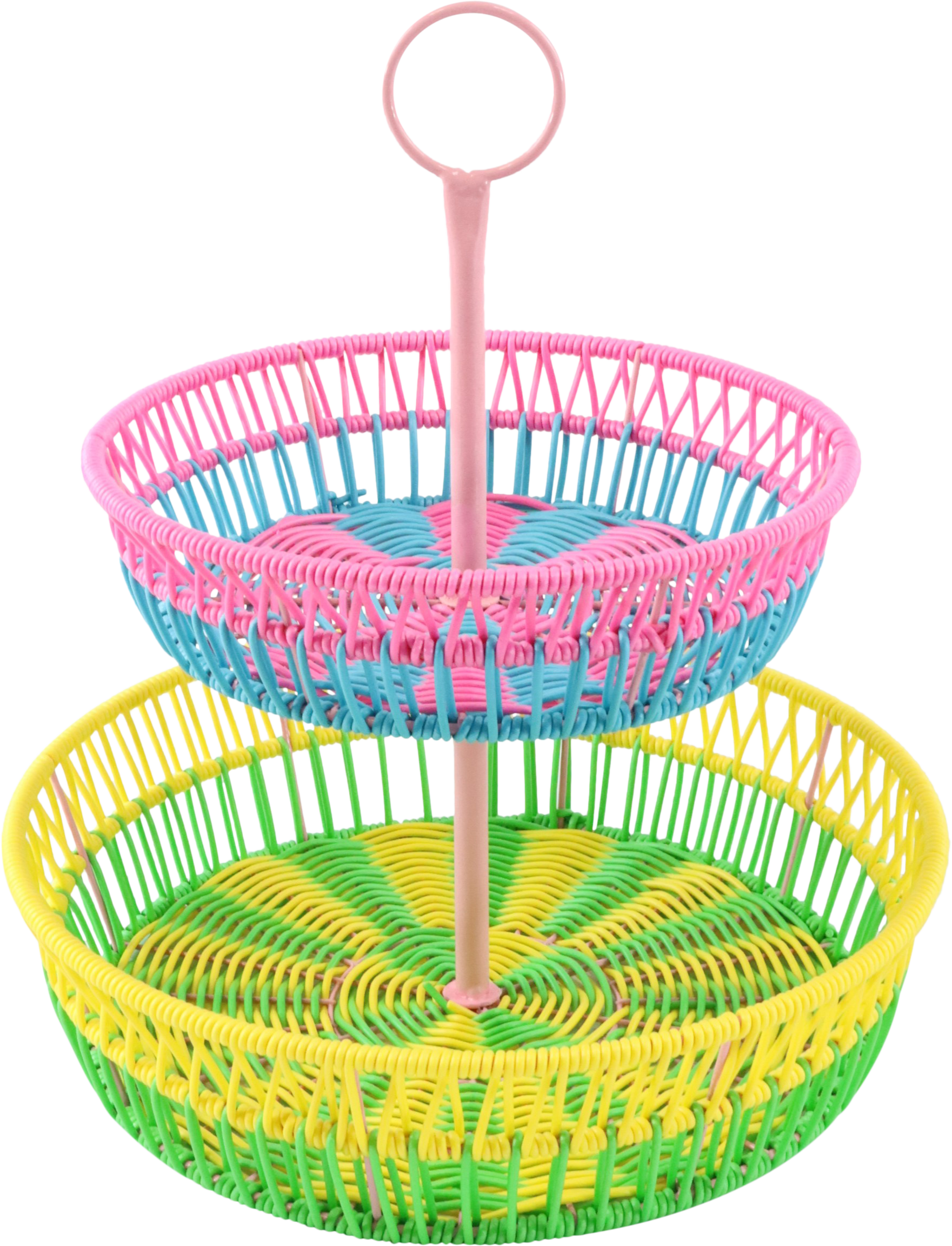 2234 PANIER ÉTAGÈRE COLOR TWIST