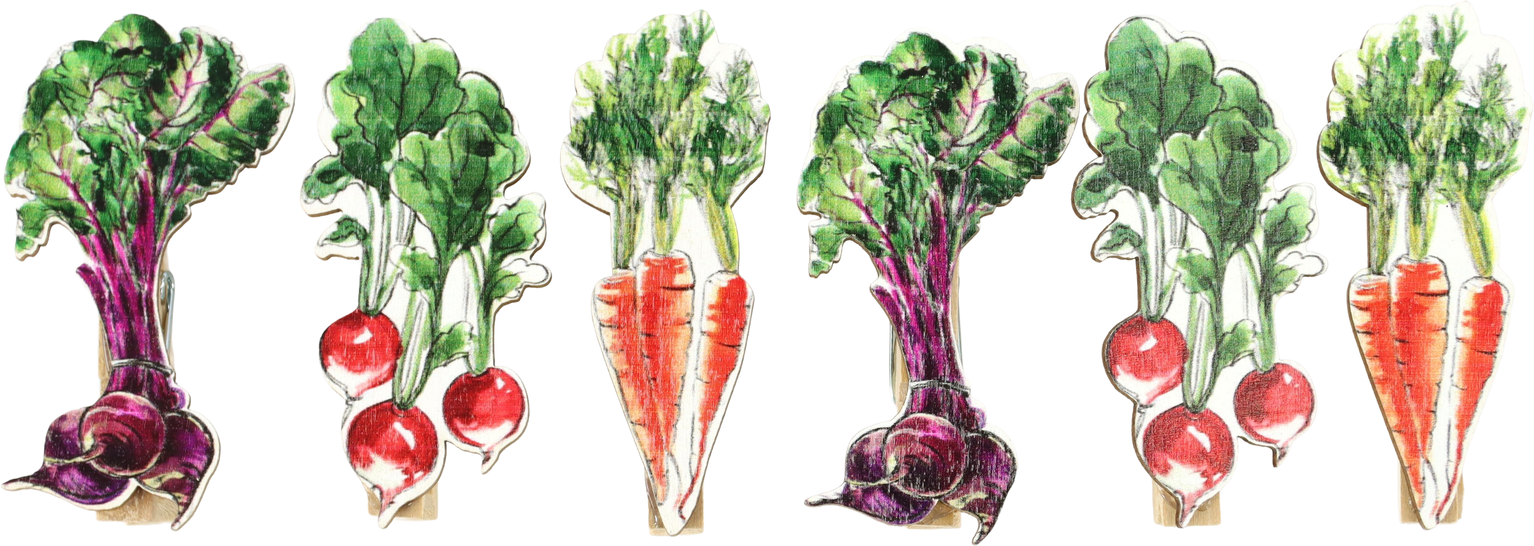 2676 PINCES VEGGIE VIBES  6P