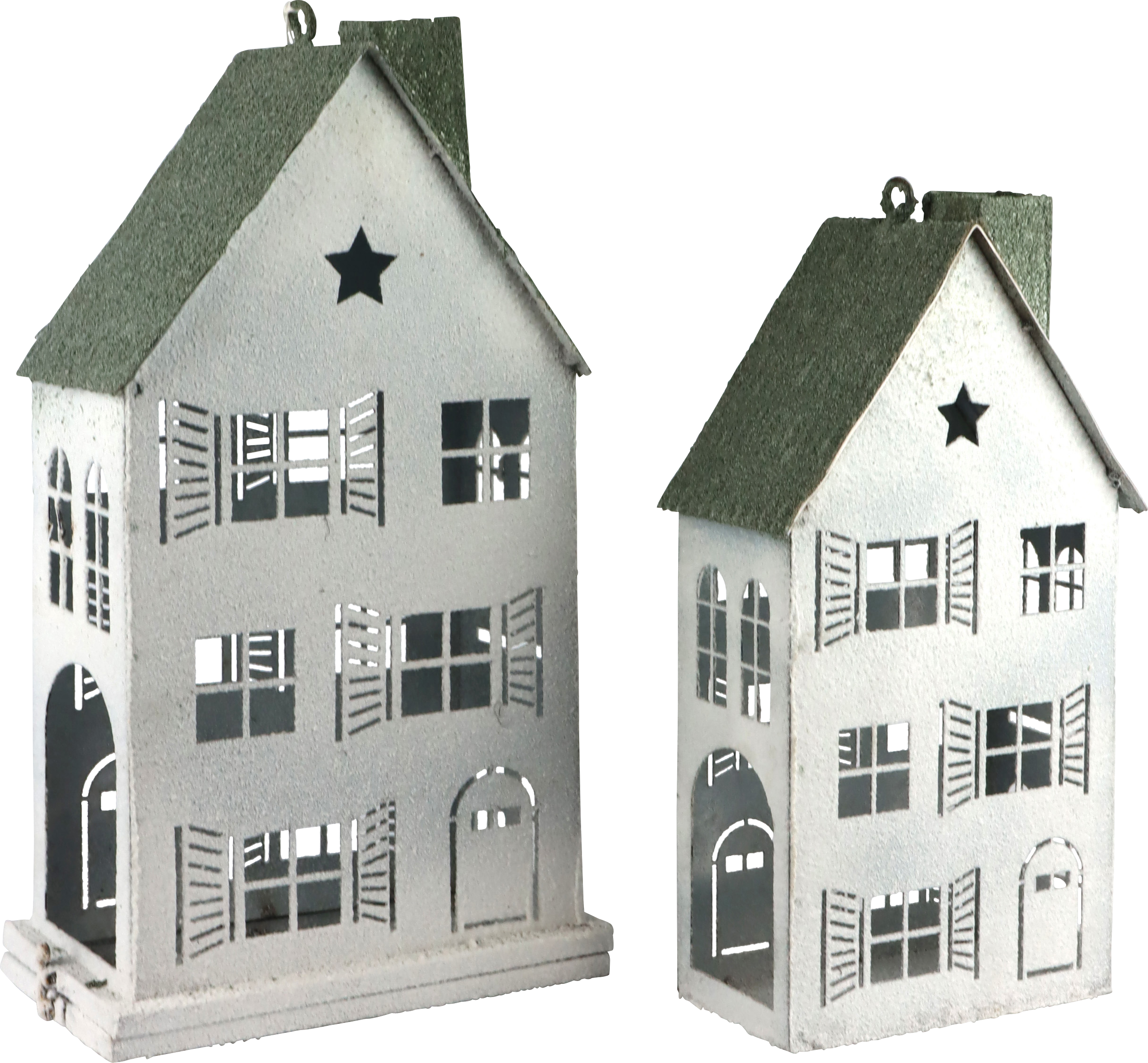 2752 CASAS LATERNAS COTTAGE GLOW  S/2