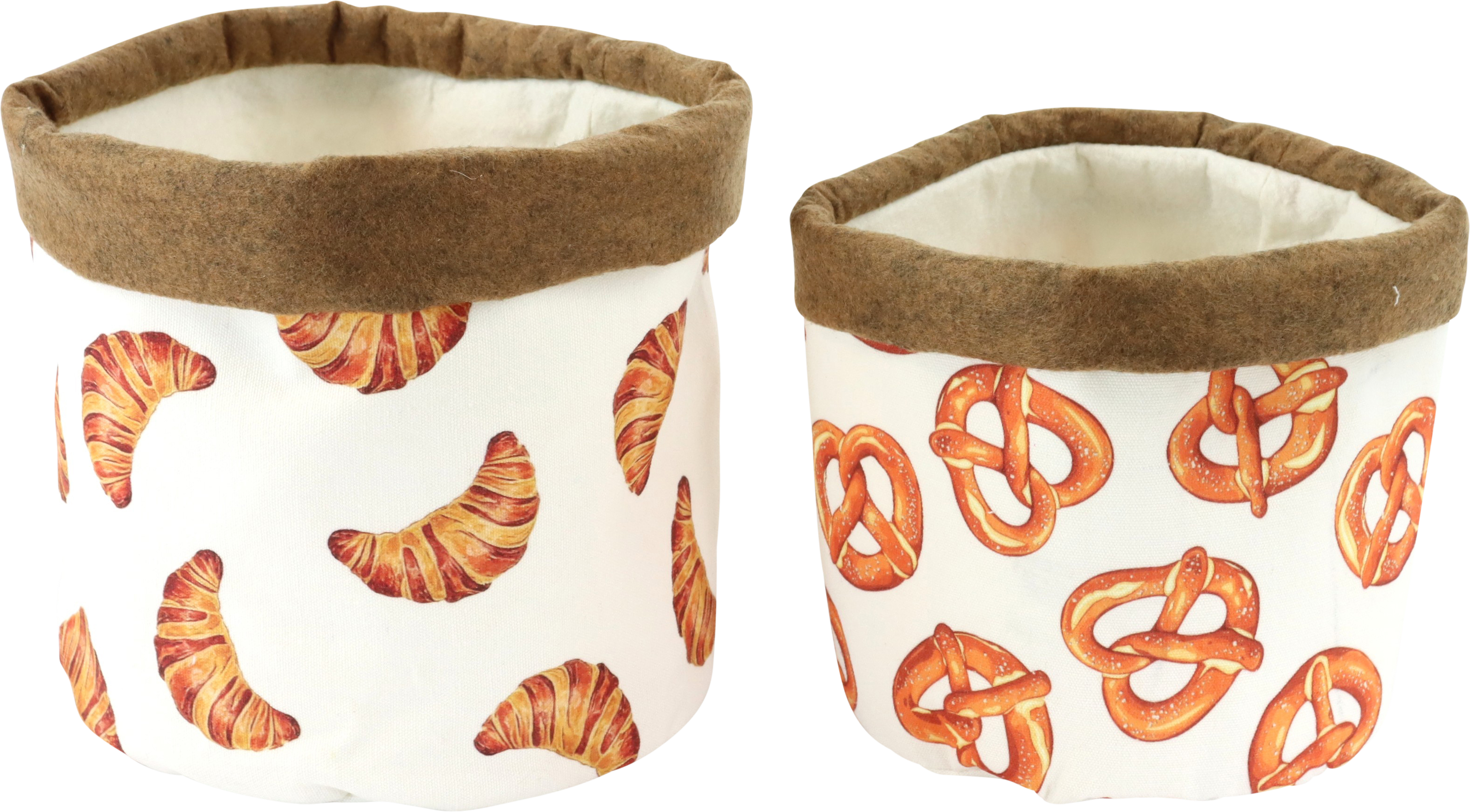 2772 PANIERS TISSU BREAKFAST CLUB  2P