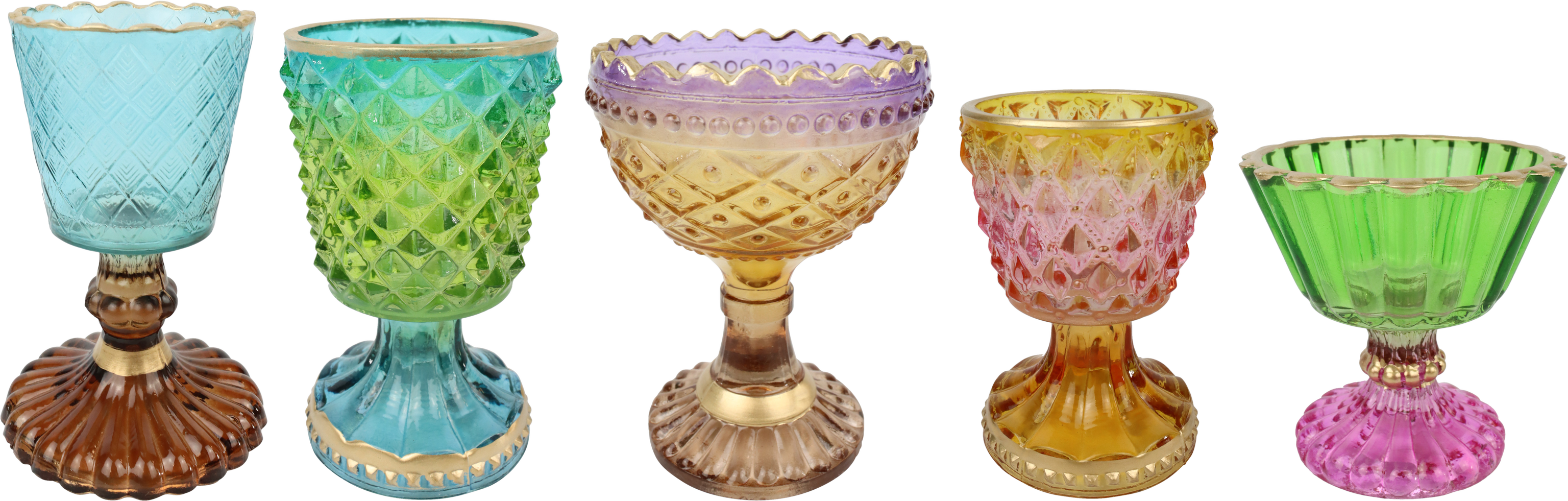 2889 GLAS VOTIVES RIVIERA  S/5