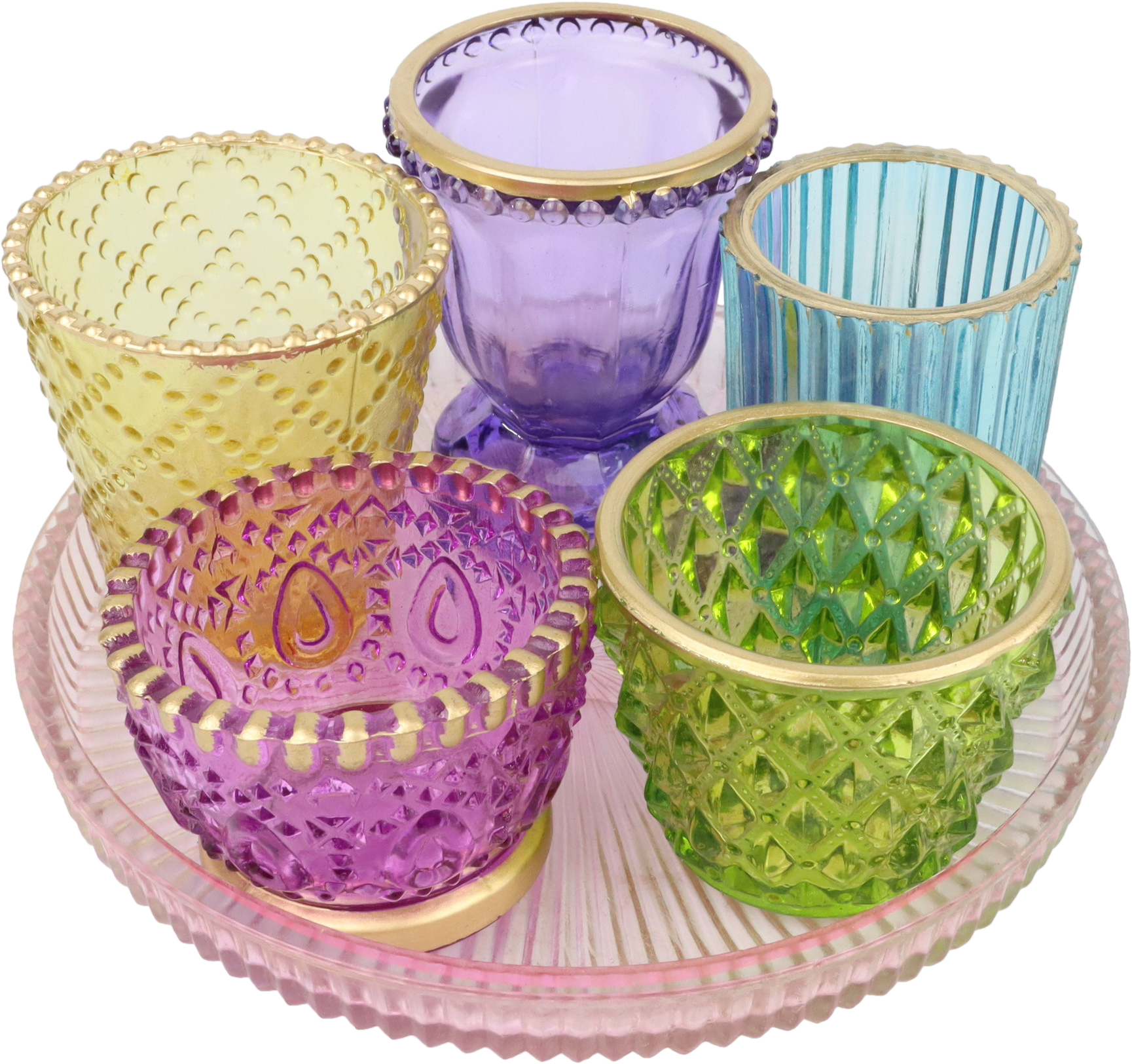 2892 GLAS VOTIVES RIVIERA  S/6