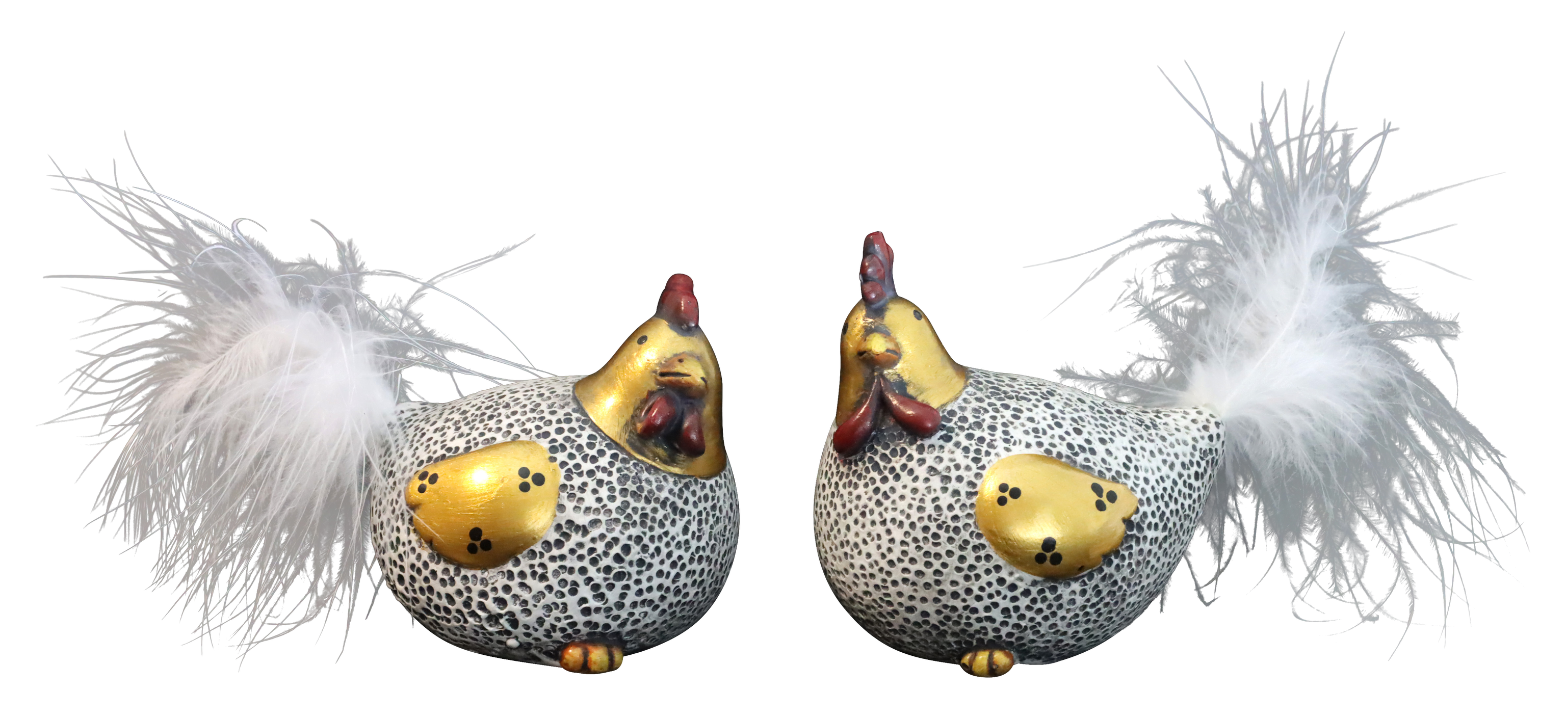 3219 HAHN&amp;HENNE MODERN EASTER  S/2