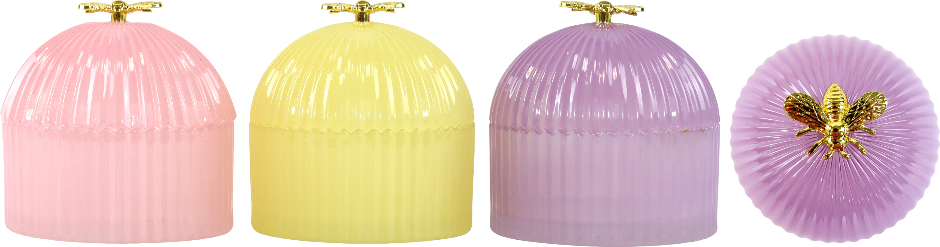 3273 BOÎTES VERRE BUSY BEE  3P