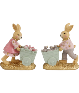 3283 FIGURES BUSY RABBITS  S/2