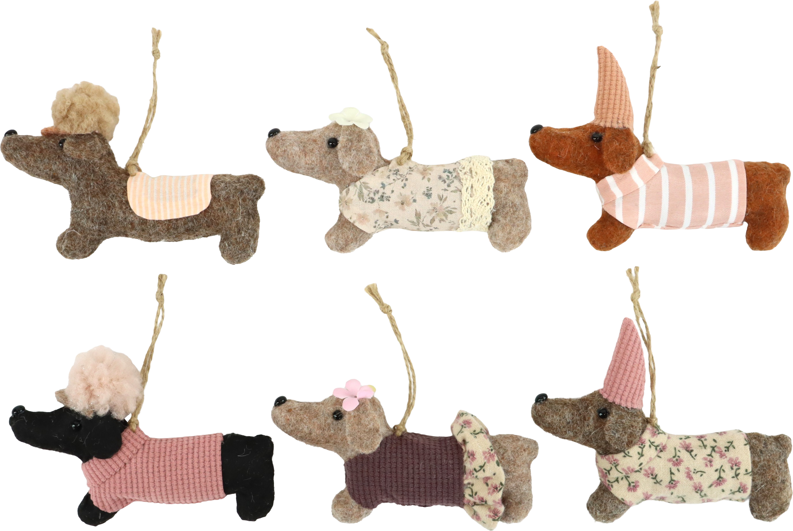 3378 PARADE TECKELS LOVELY BARKS  6P