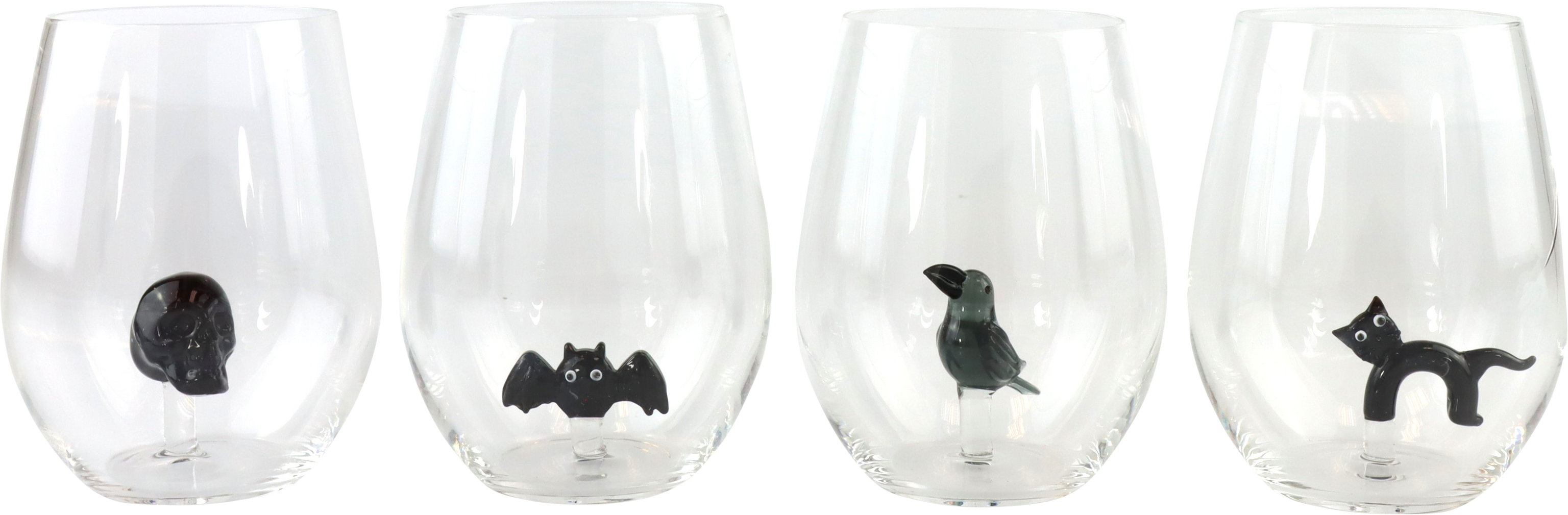 3821 GLASSES HALLOWEEN PARTY  S/4