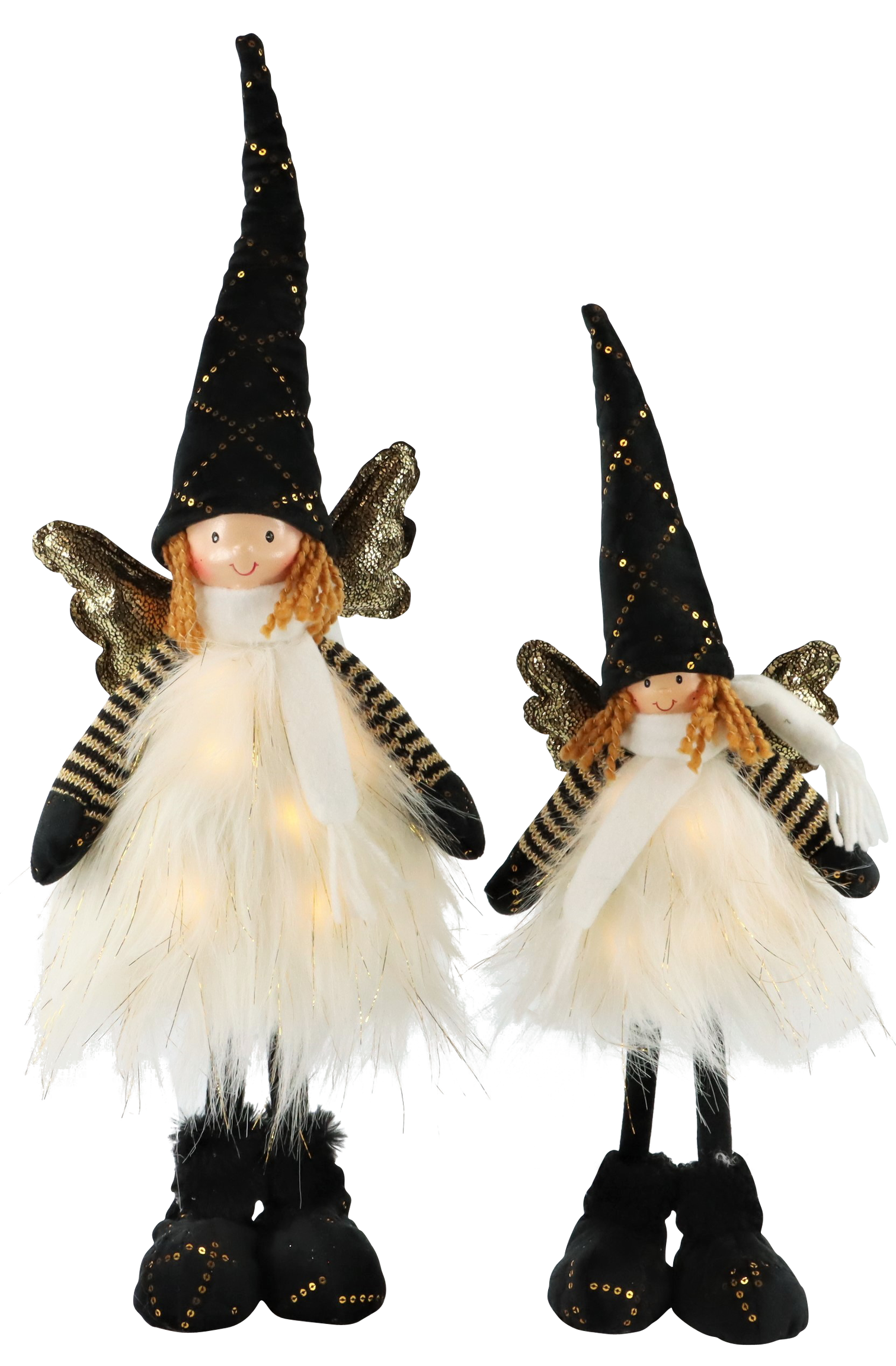 4009 LED-ANGEL LUXURY  S/2