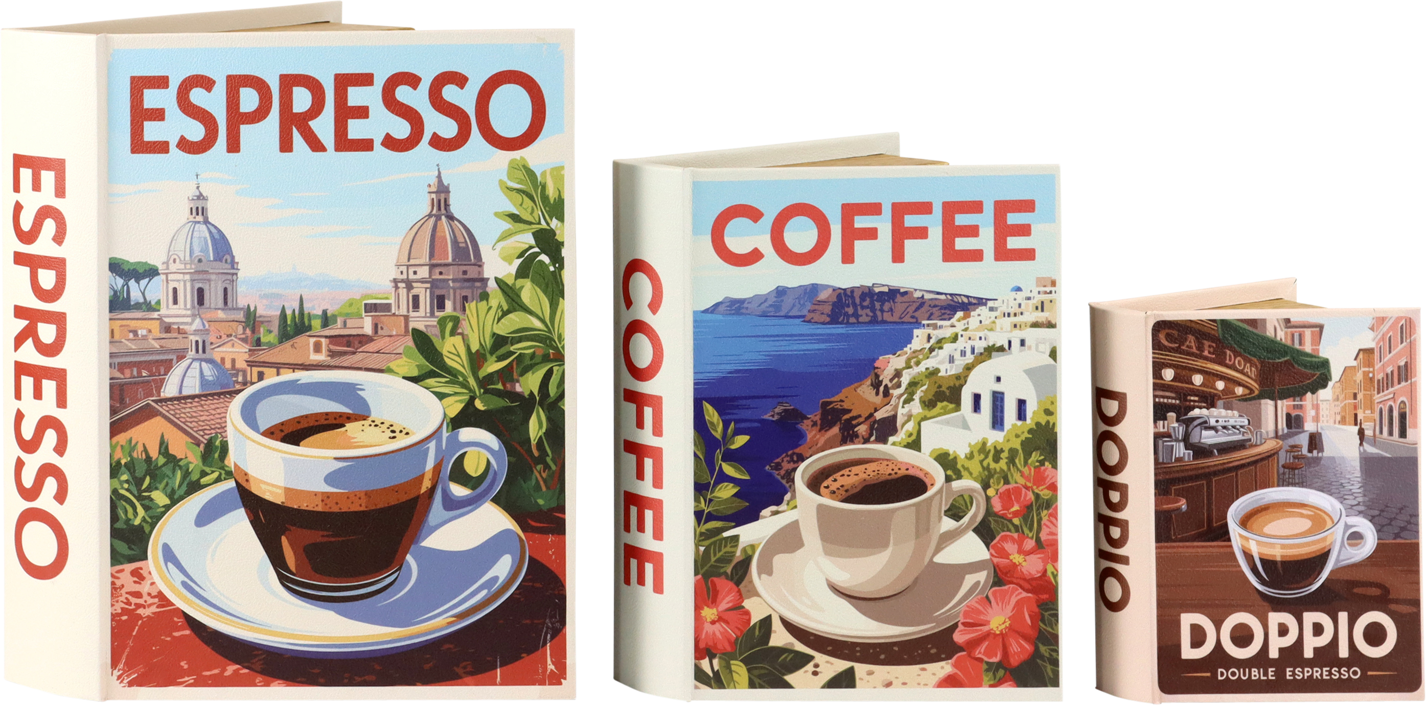 4098 CAISSES BOIS CAFFÈ ITALIANO  3P