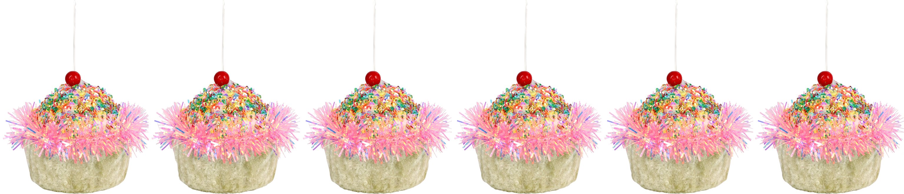 4355 MUFFINS DECO «FELIZ NAVIDAD» S/6