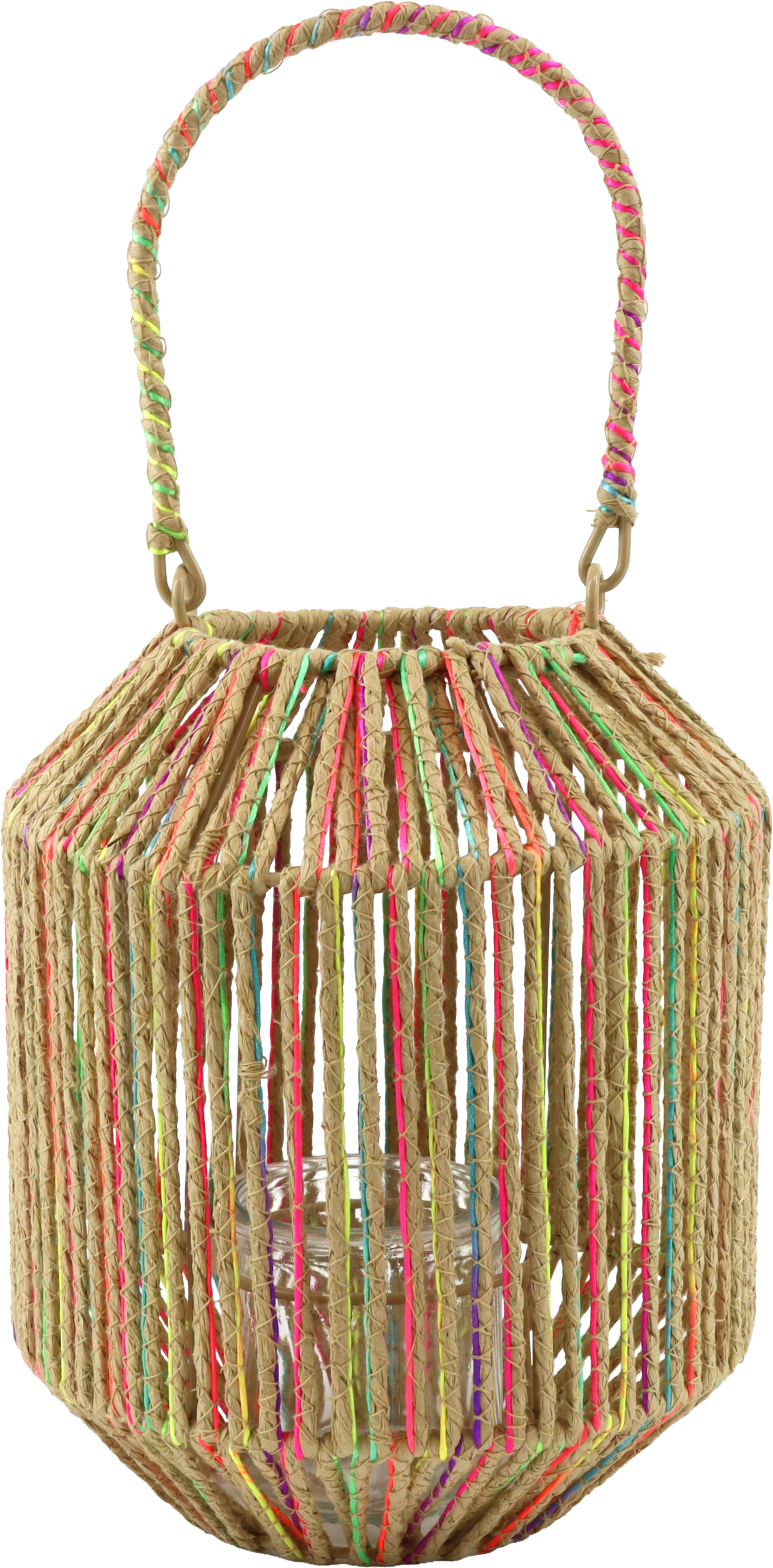 4494 LANTERNE VERRE RAINBOW ROOTS