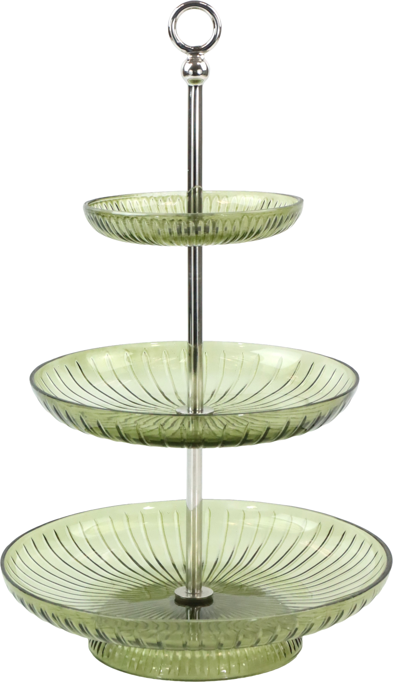 4579 GLASS STAND AMBER AURA