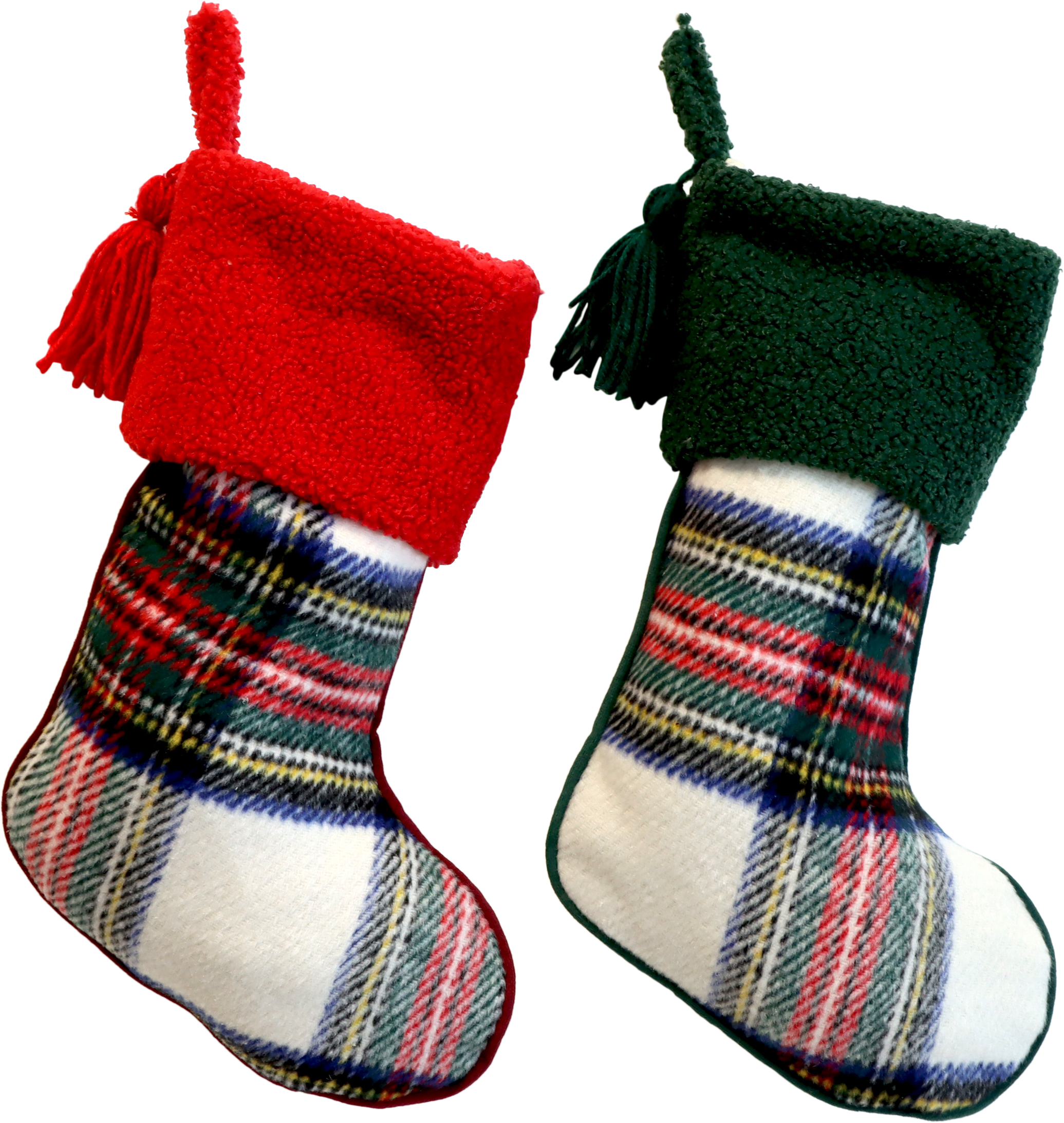 4786 BOOTS TARTAN TWIST  S/2