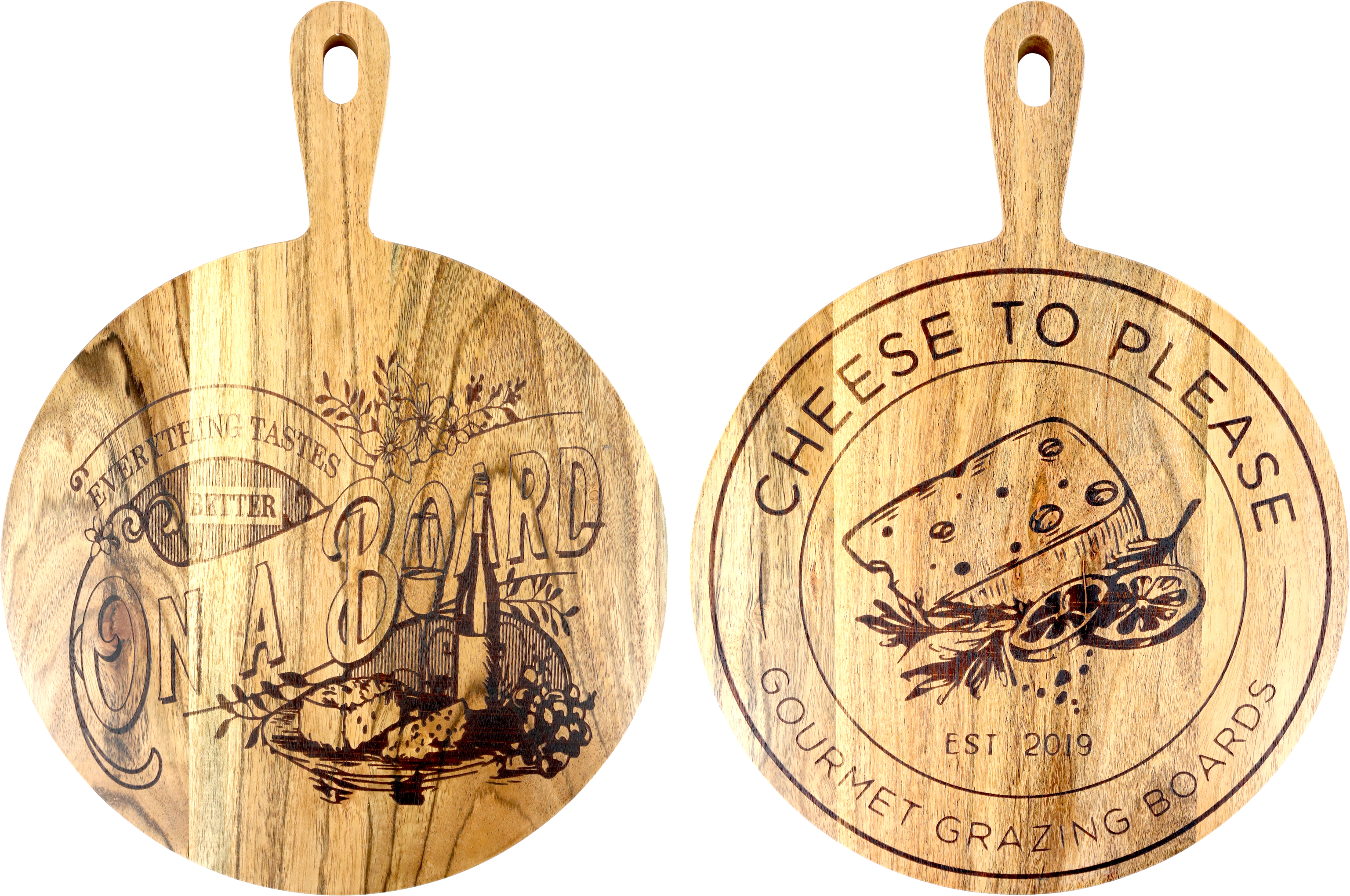 5034 PLANCHES EN BOIS BREAD&amp;BUTTER  2P