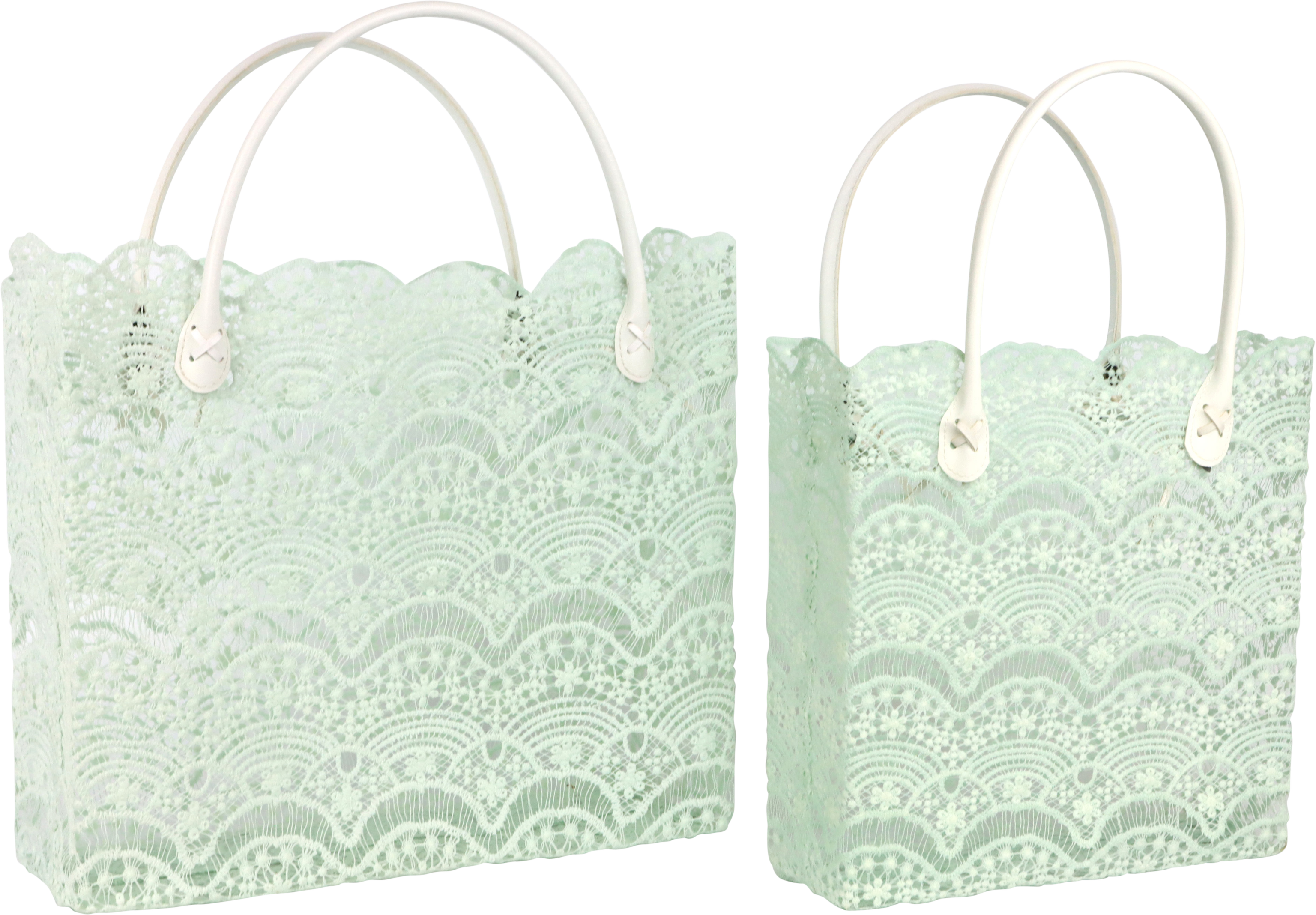 5618 BORSE PAGLIA LACE  2PZ