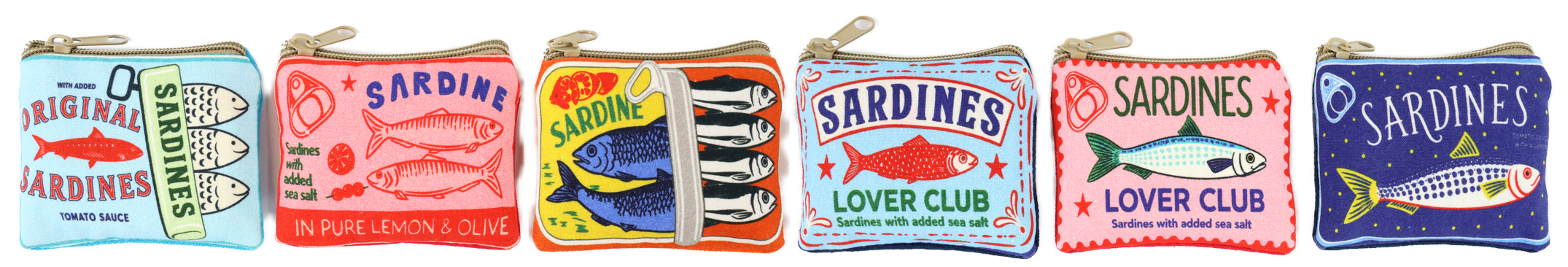 5824 POUCHES SARDINE PARTY  S/6