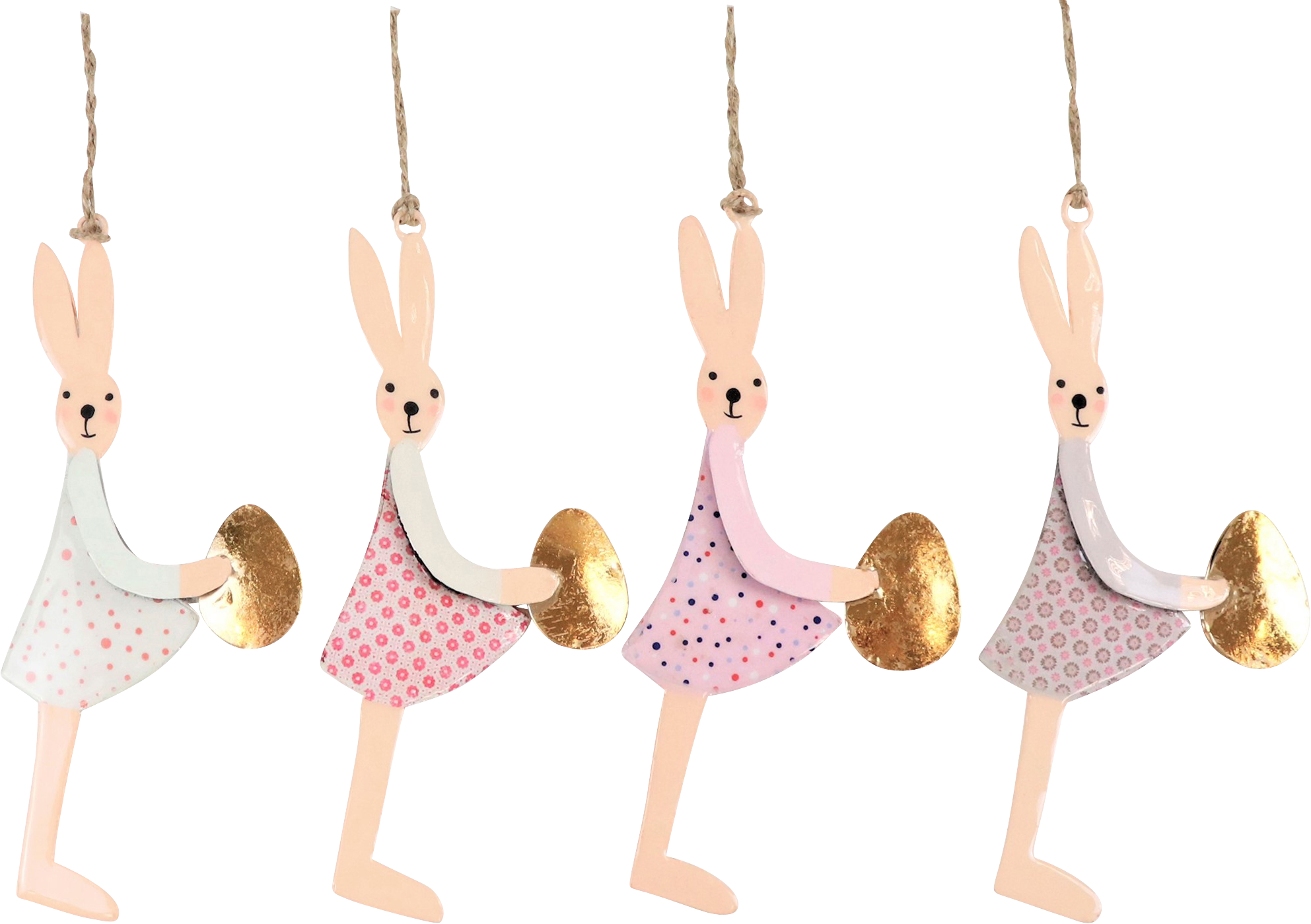 5840 HANGER RABBITS  S/4