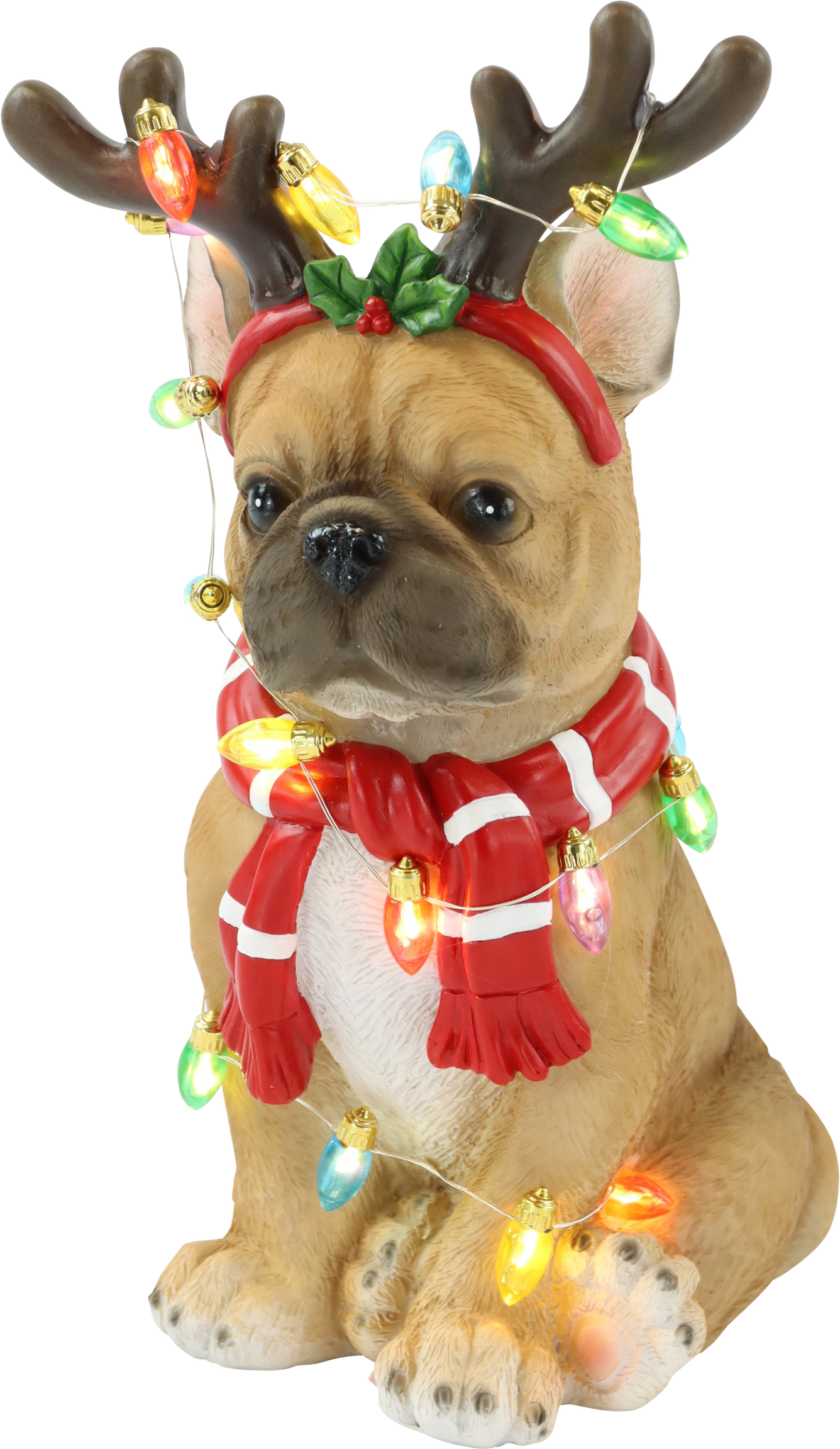 6061 LED-LEUCHTHUND SANTA DOG