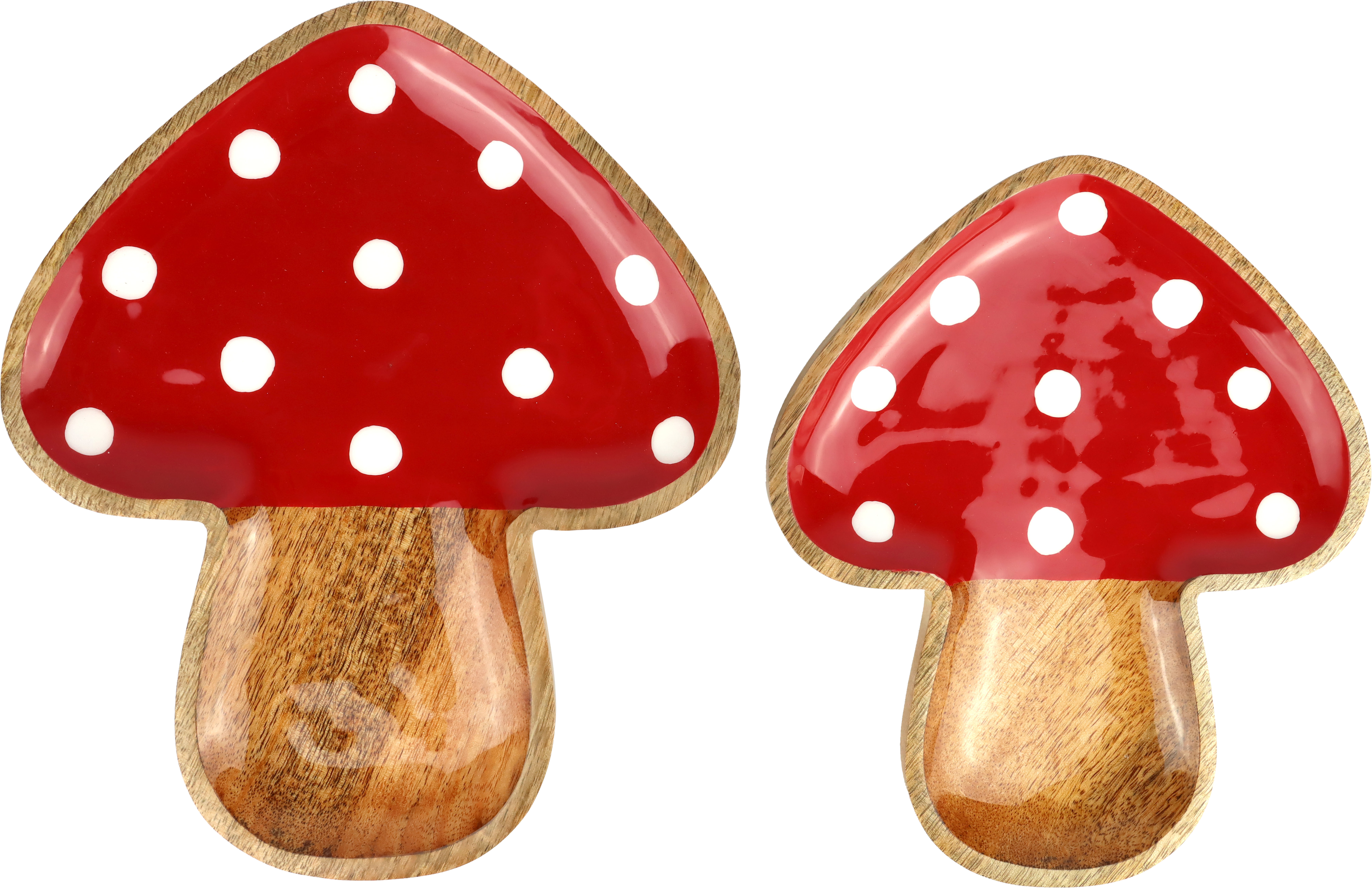 6122 BANDEJAS DE MESA GLÜCKSPILZ  S/2