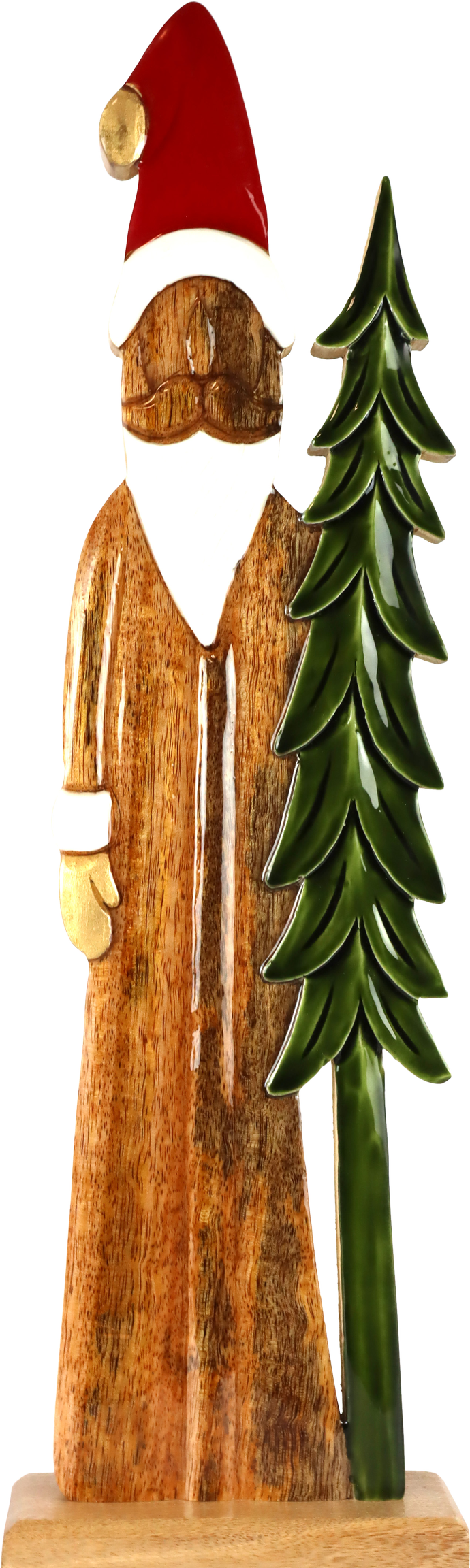 6138 WEIHNACHTSMANN TIMBER XMAS