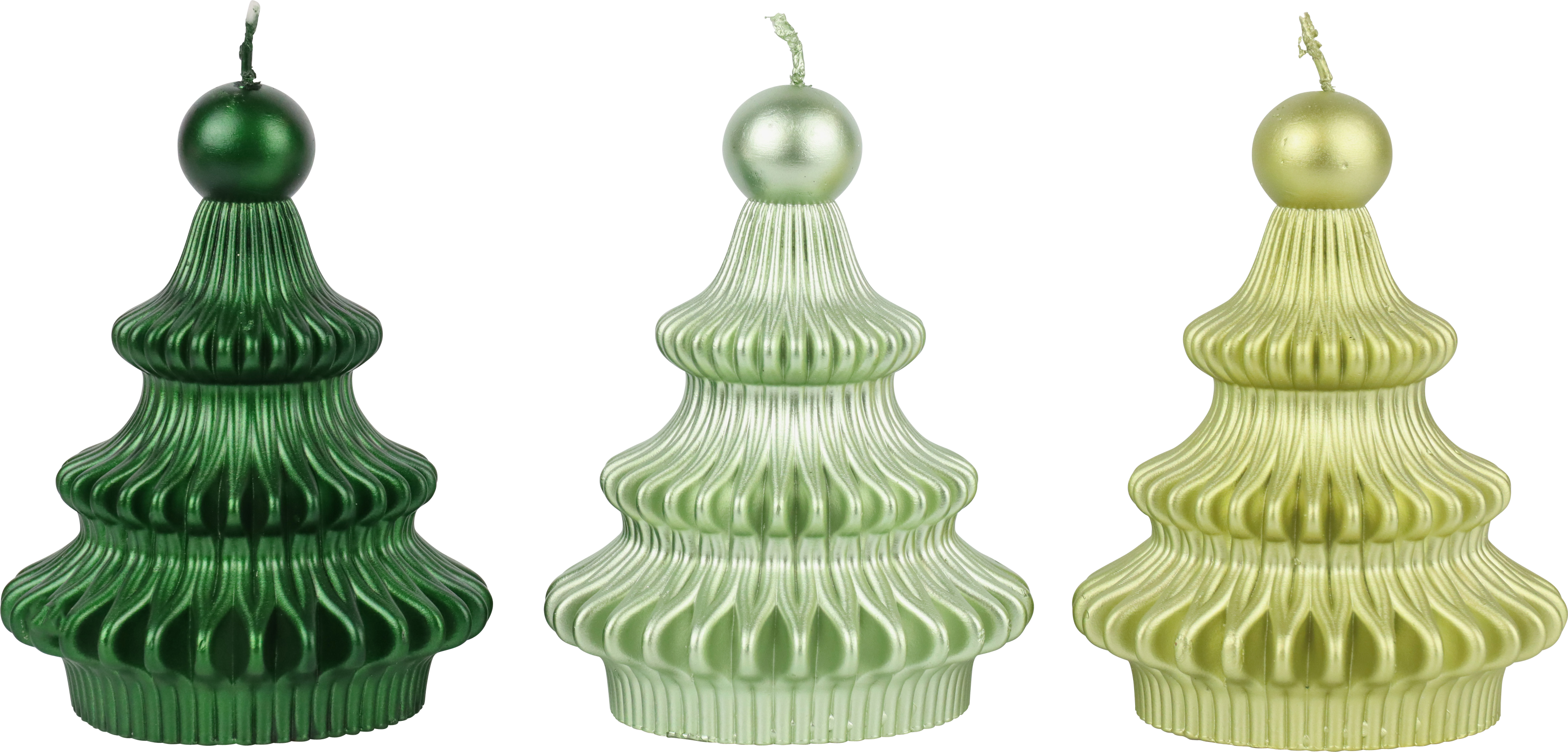 6155 TREECANDELS FOREST FLAME  S/3