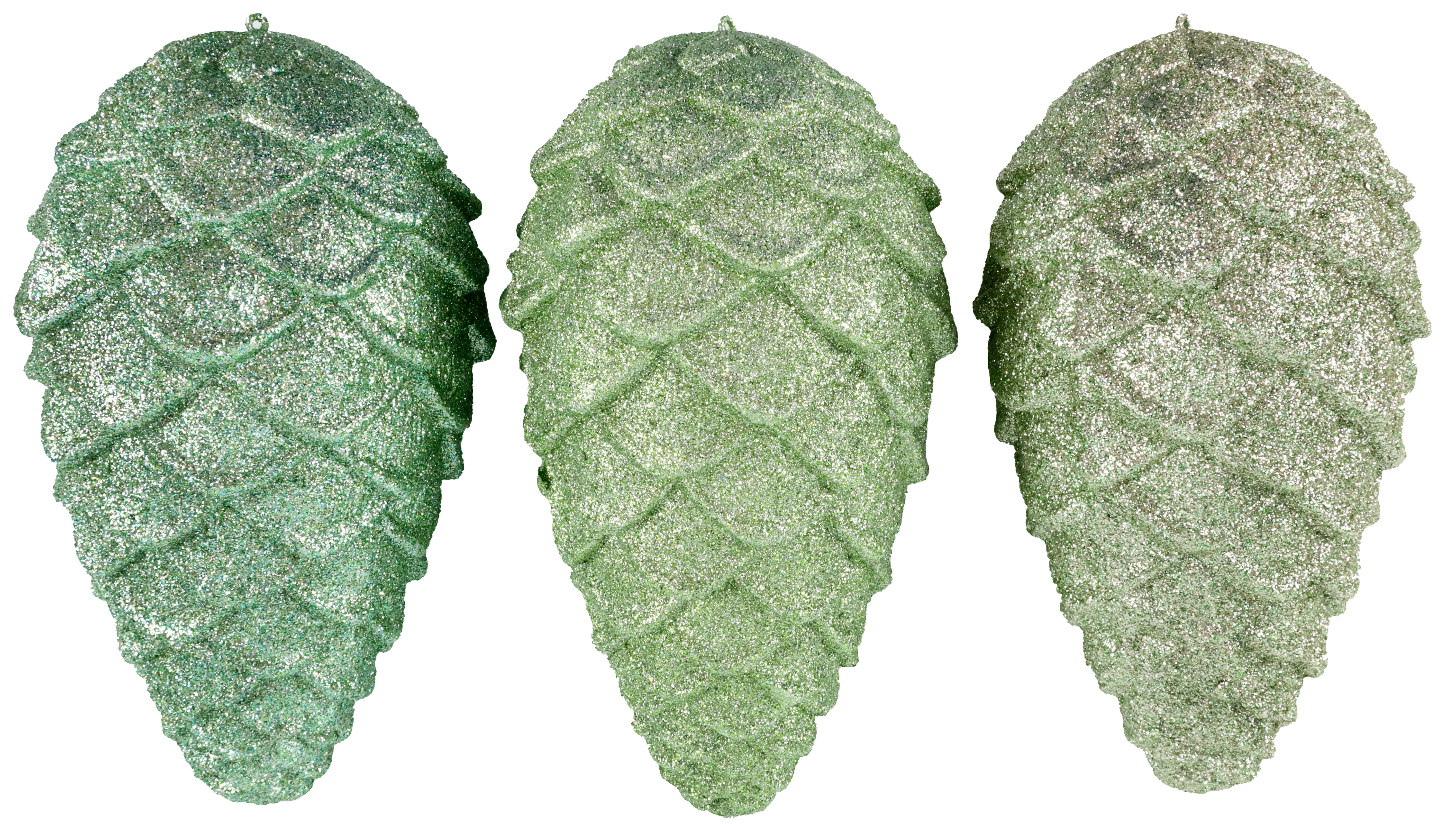 6215 GLITTER CONE GLORY  S/3