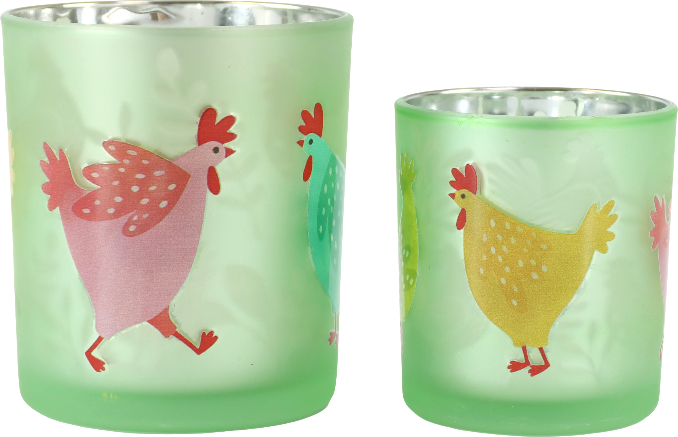 6418 PHOTOPHORES HAPPY HEN  2P