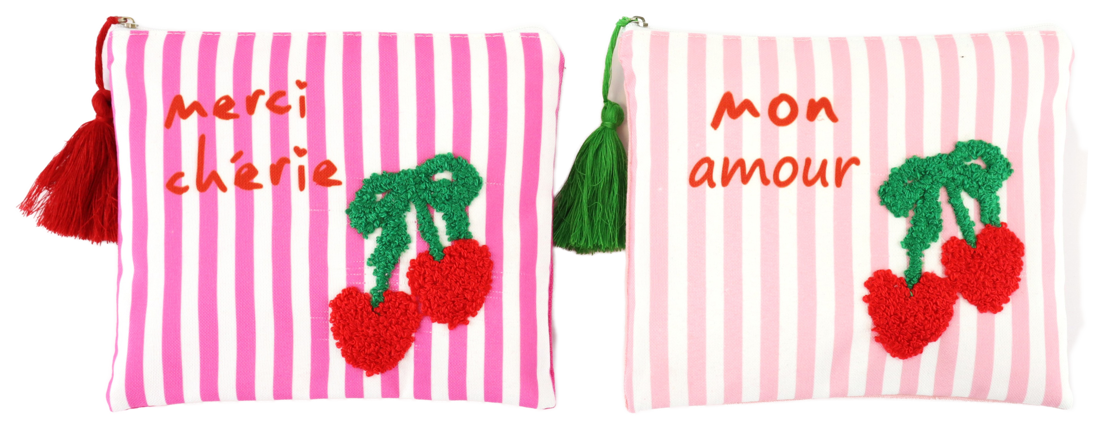 6533 COSMETICBAGS MERCI CHÉRIE  S/2