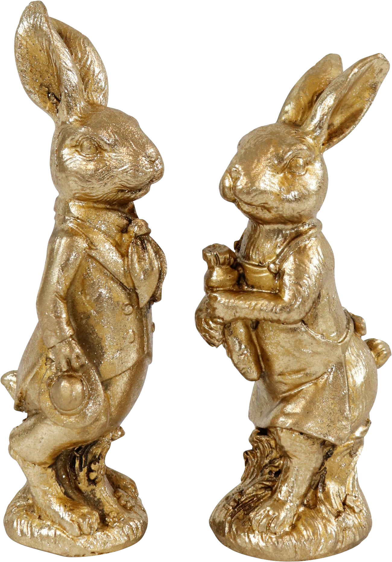 6535 GOLDEN RABBITS NOSTALGIA  S/2