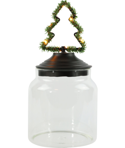 6625 GLASS JAR BAUM