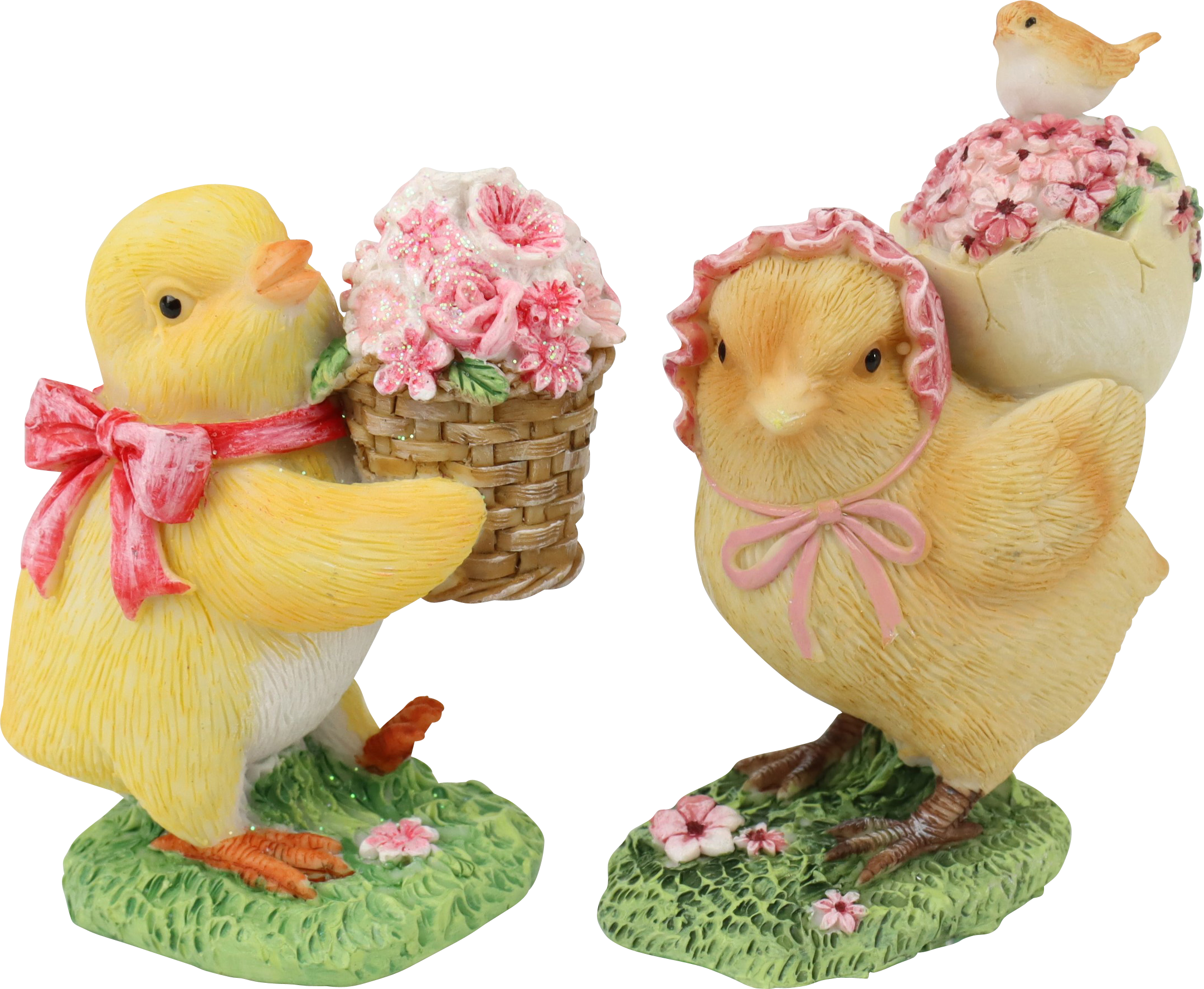 6637 CHICKEN BLÜTENPRACHT  S/2