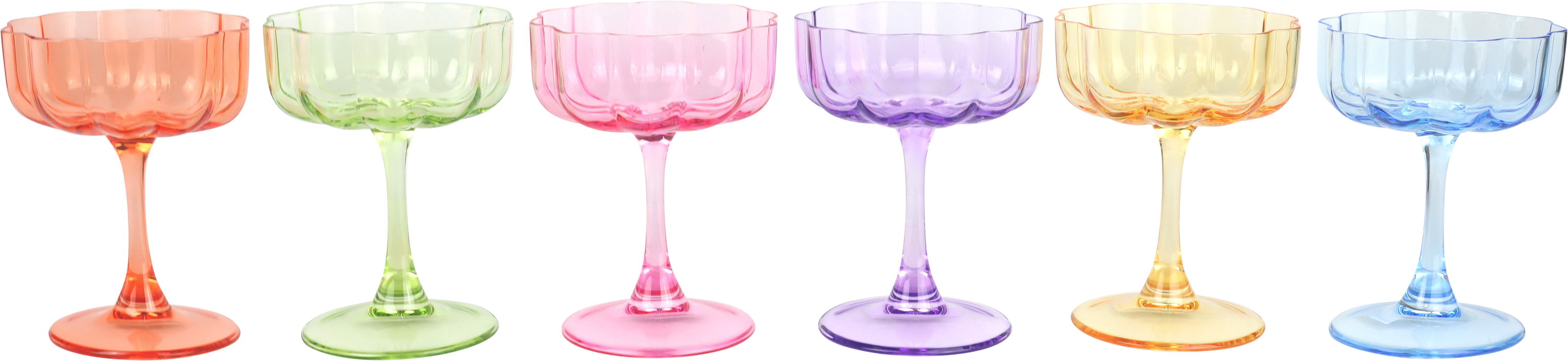 6932 VERRES POKALES BLOOMING GRACE  6P