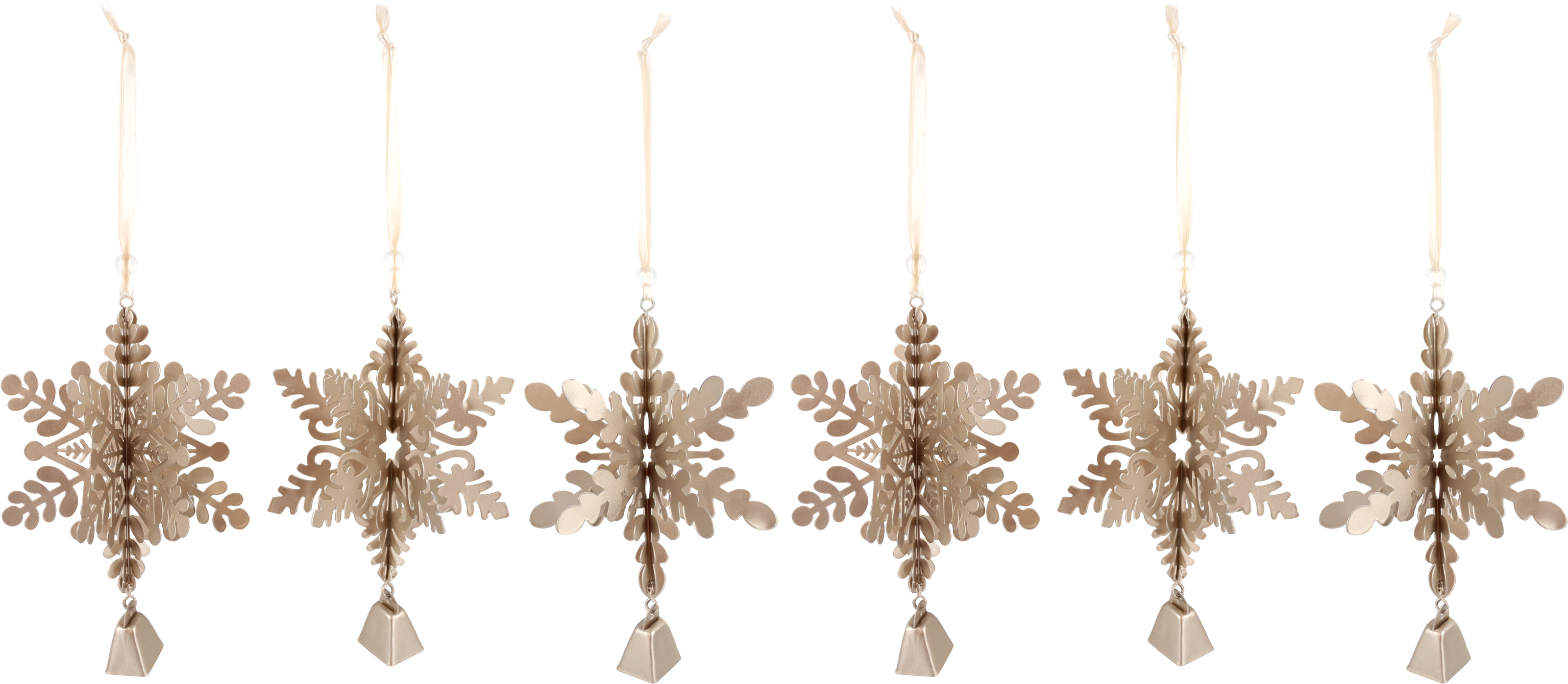 7004 PENDENTIFS EN MÉTAL STERNE  6P