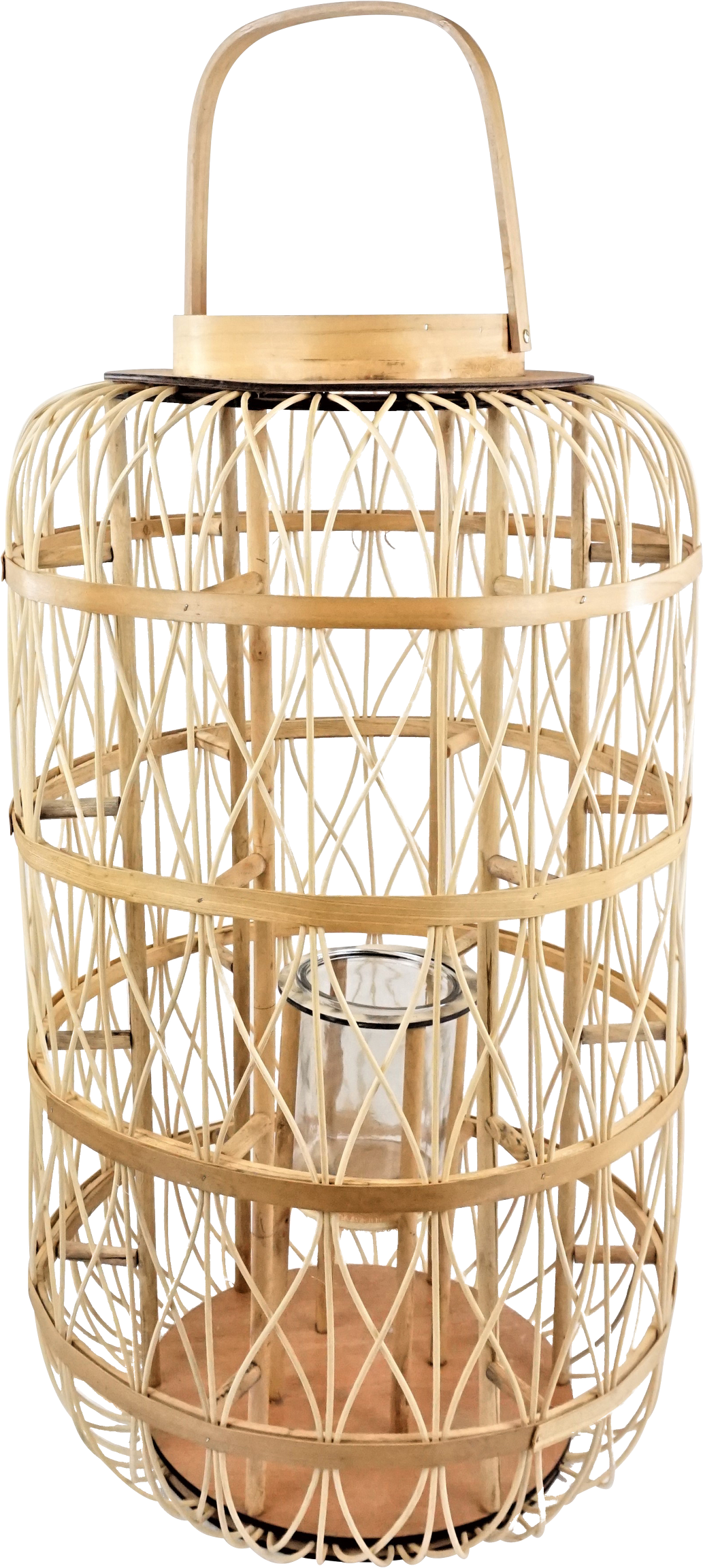 7120 LANTERN WITH GLASS MEKONG