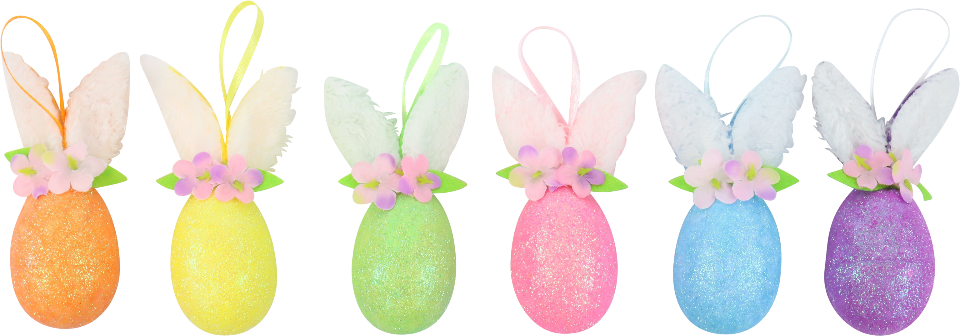 7374 DECOEGGS BUNNY EARS  S/6