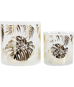 7475 WIND LIGHT GOLDEN LEAVES  S/2