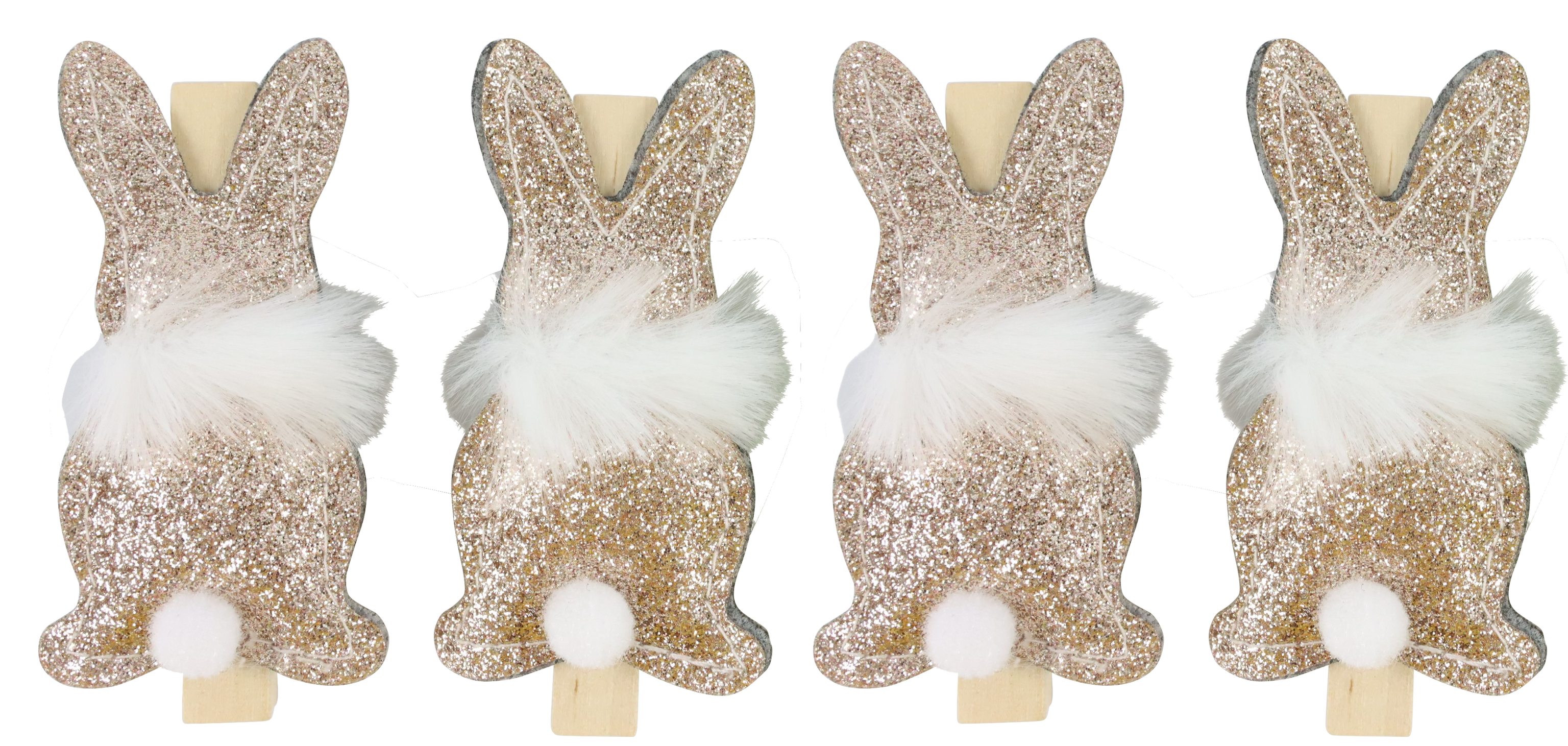 7481 KLAMMERN GLIMMERHASE  S/4